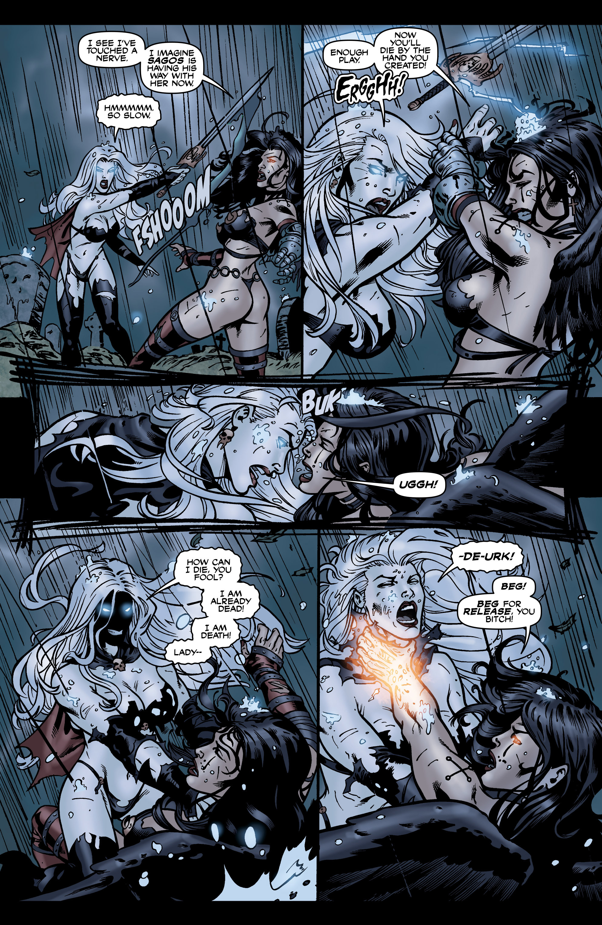 Read online Lady Death Origins comic -  Issue #17 - 13