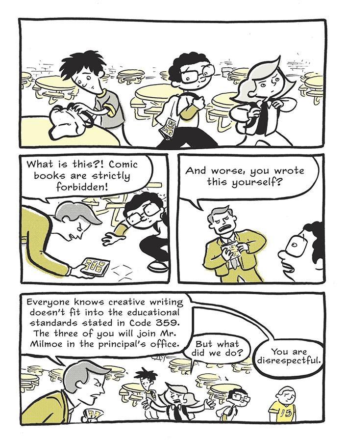 Read online Lunch Lady and the Schoolwide Scuffle comic -  Issue # TPB - 11
