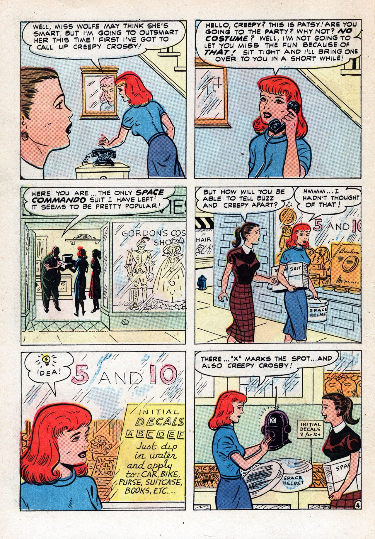 Read online Patsy and Hedy comic -  Issue #14 - 6