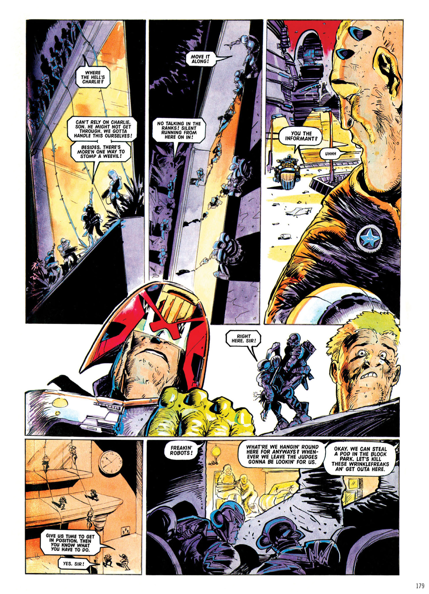 Read online Judge Dredd: The Complete Case Files comic -  Issue # TPB 29 - 181