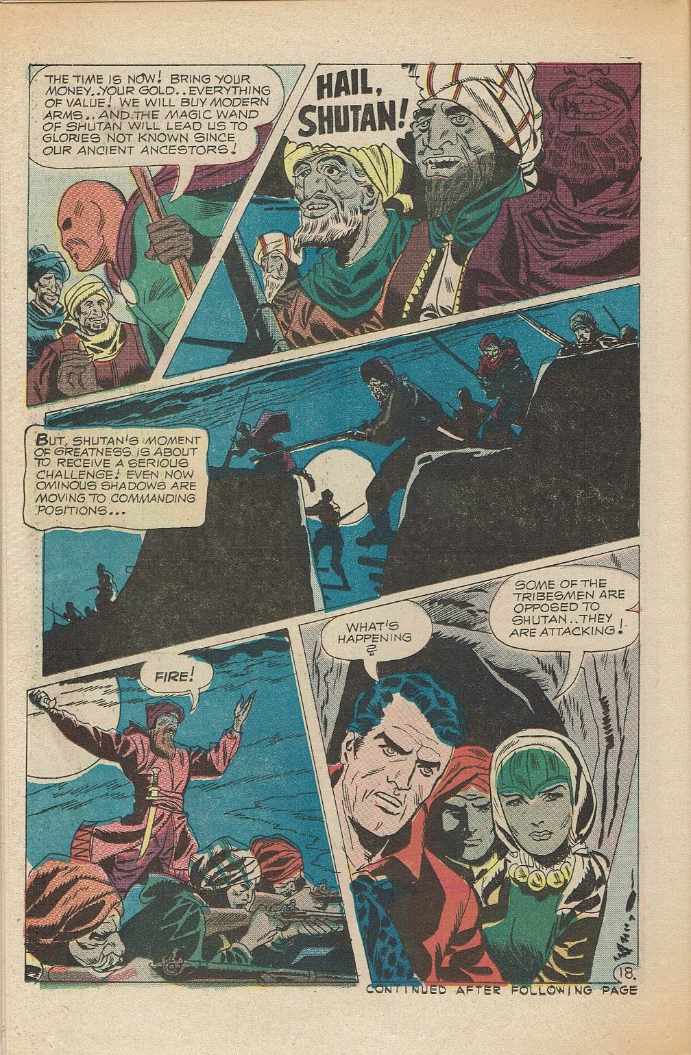 Read online Jungle Jim (1969) comic -  Issue #28 - 20