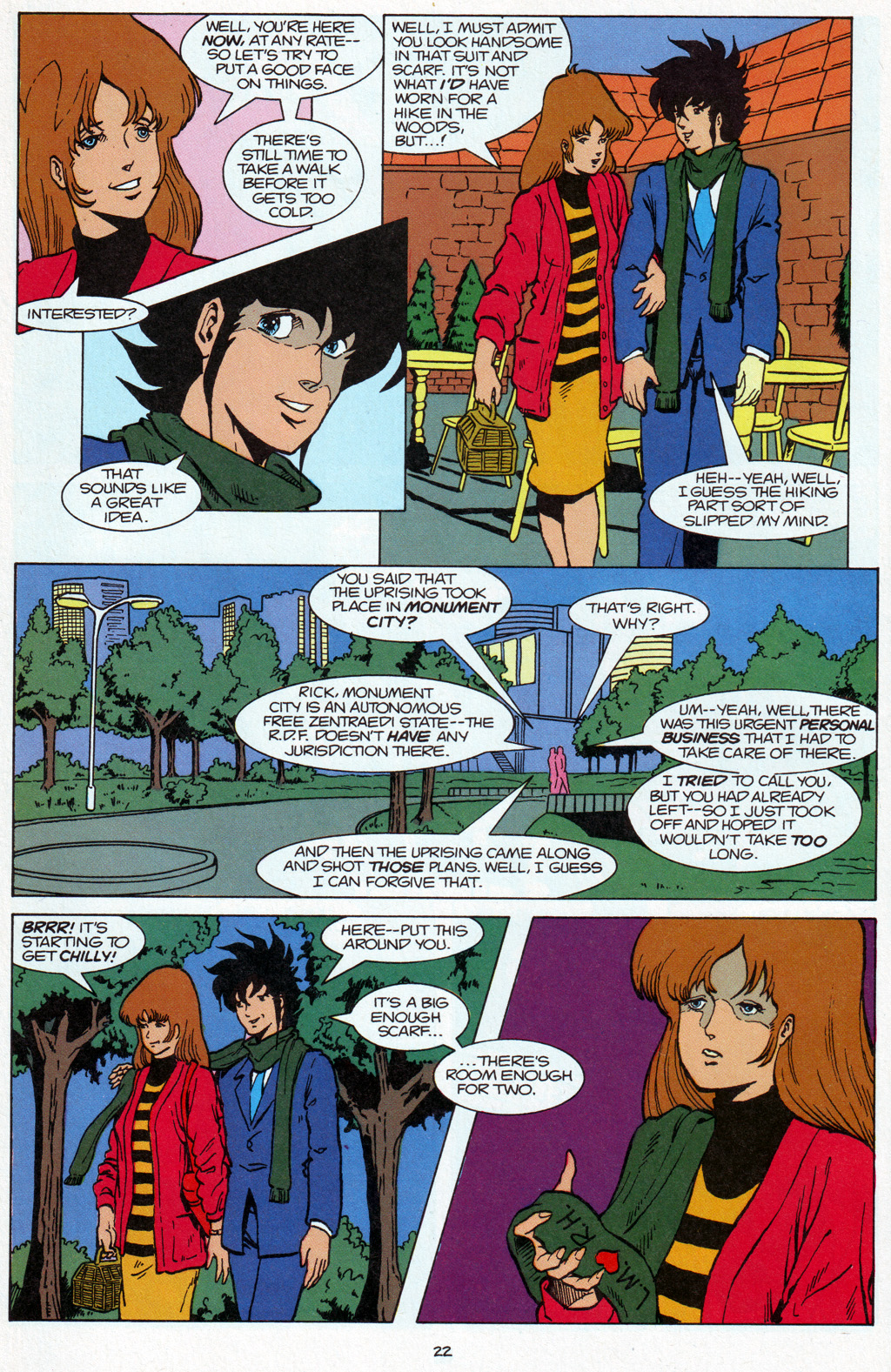 Read online Robotech The Macross Saga comic -  Issue #34 - 23