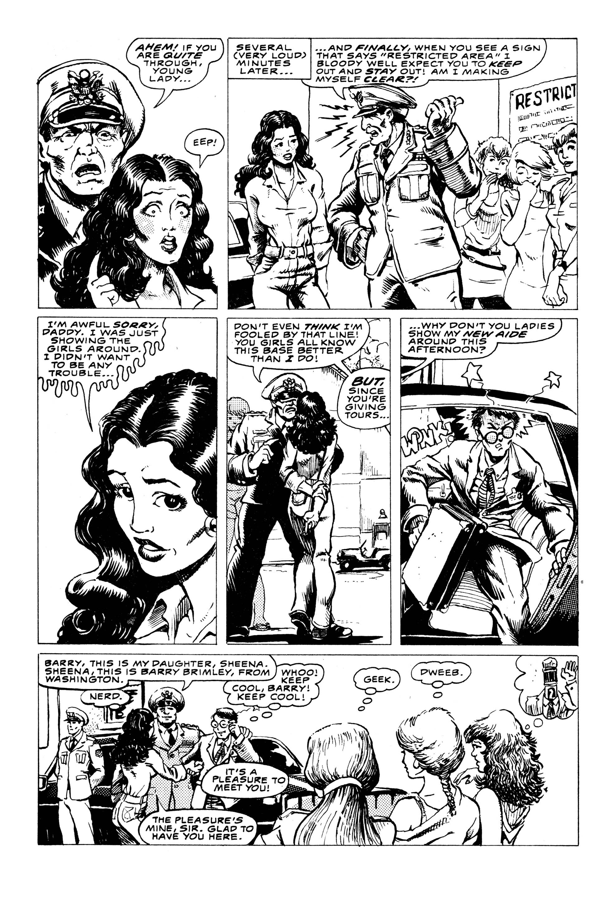 Read online Sultry Teenage Super Foxes comic -  Issue #1 - 6