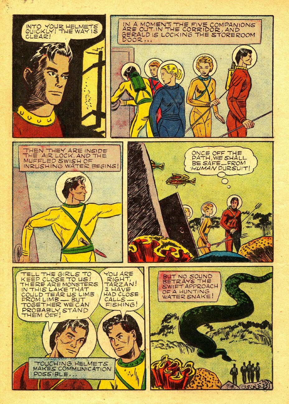 Read online Tarzan (1948) comic -  Issue #38 - 22