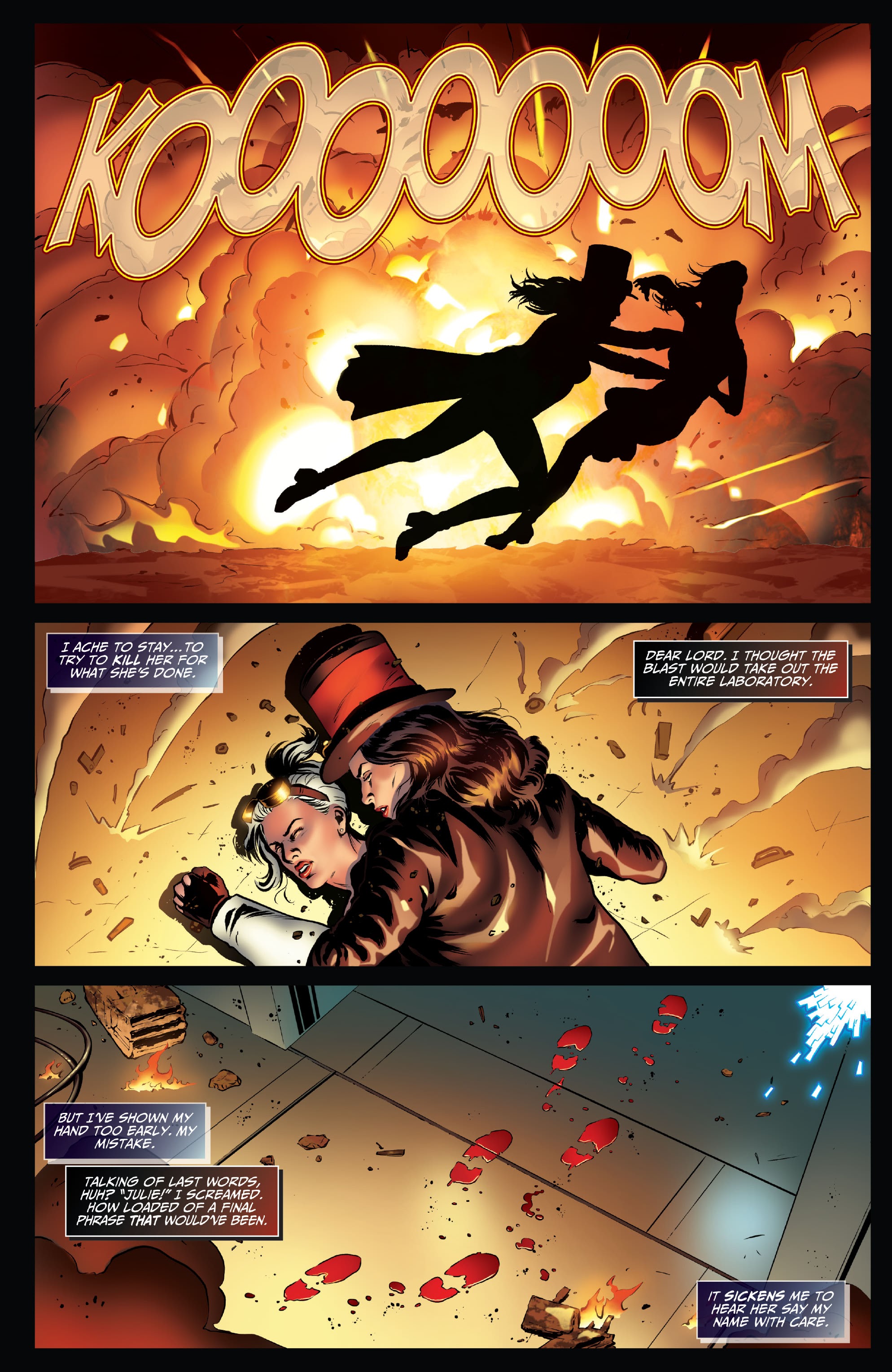 Read online Van Helsing: Invisible Woman comic -  Issue # Full - 32