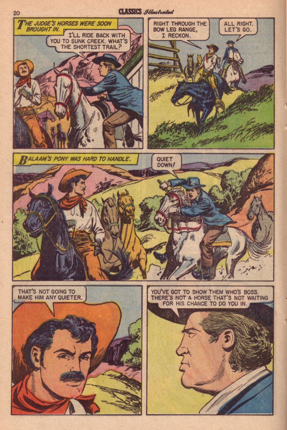 Read online Classics Illustrated comic -  Issue #150 - 22