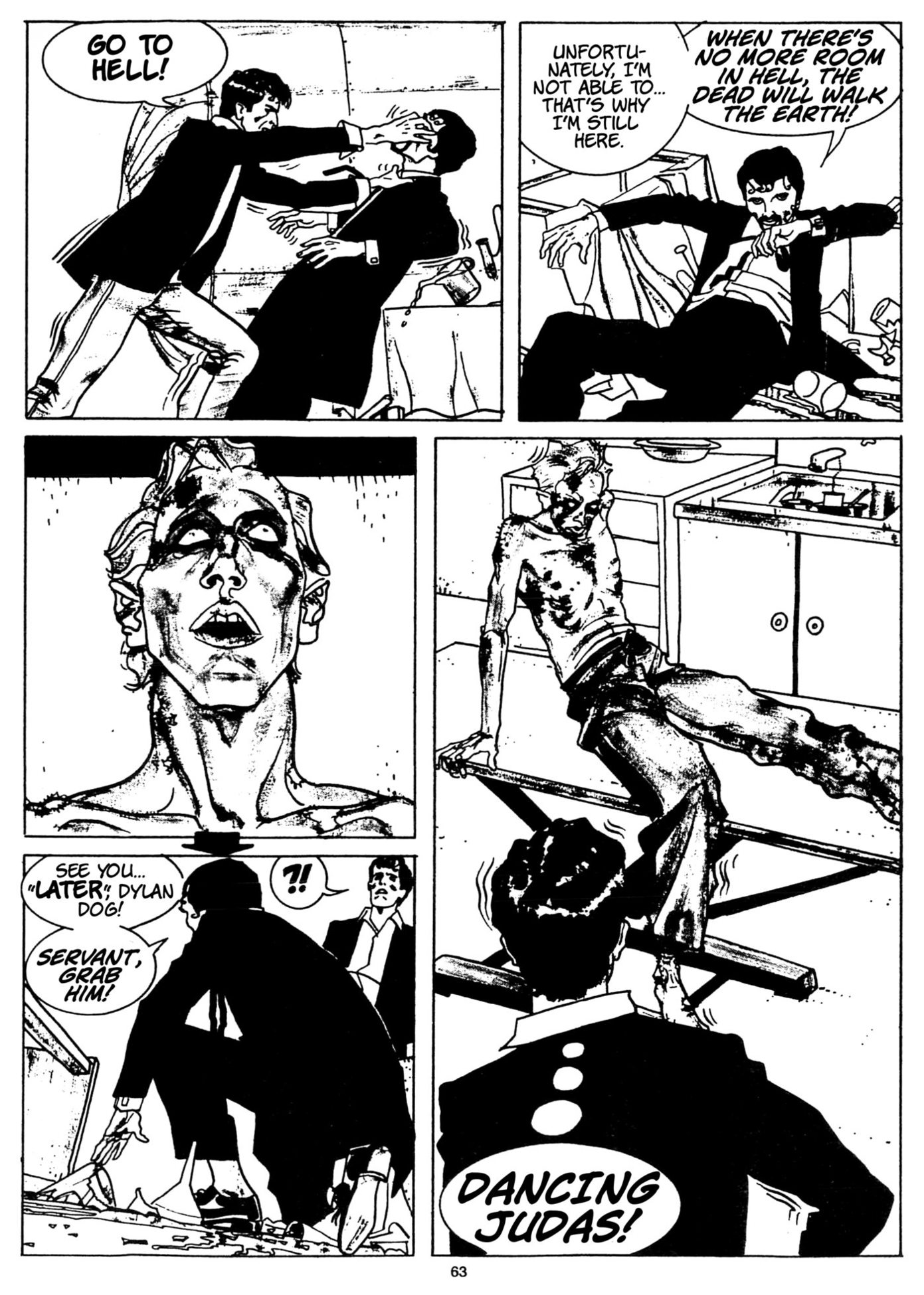 Read online Dylan Dog (1986) comic -  Issue #1 - 63