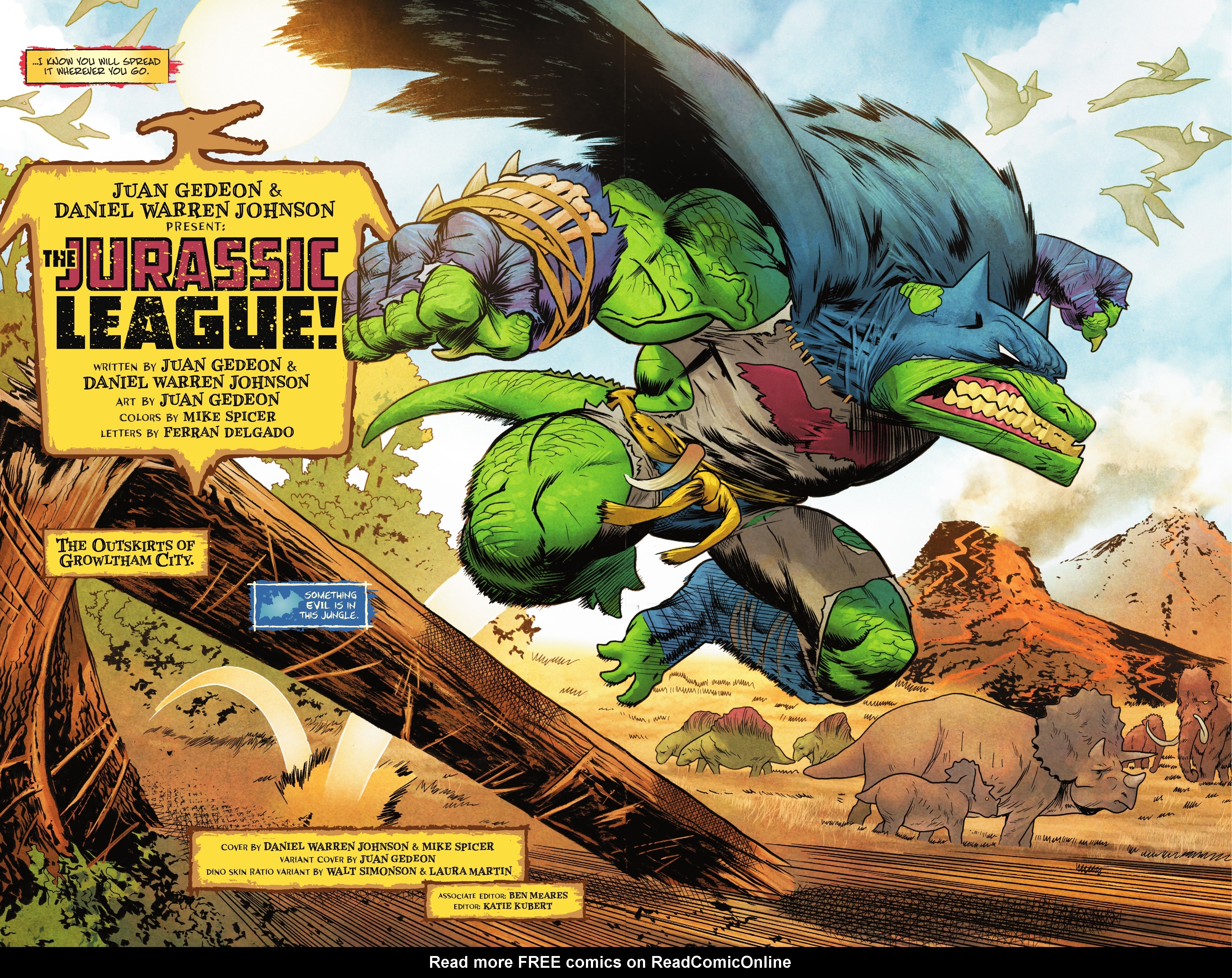 Read online The Jurassic League comic -  Issue #1 - 4