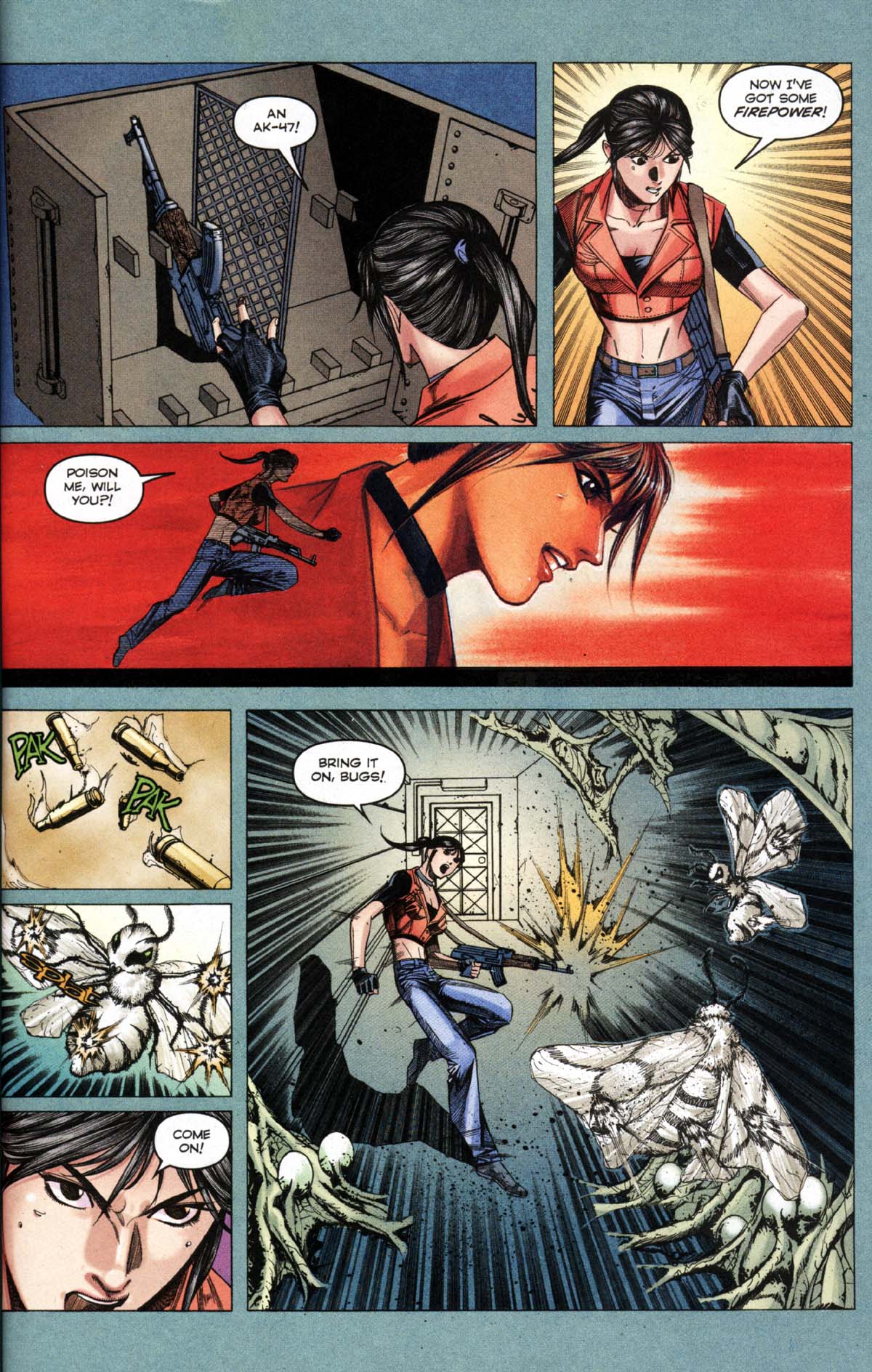 Read online Resident Evil Code: Veronica comic -  Issue #2 - 130