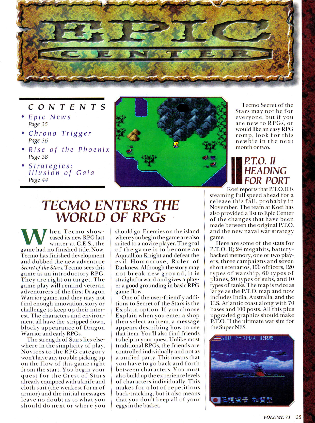 Read online Nintendo Power comic -  Issue #73 - 42