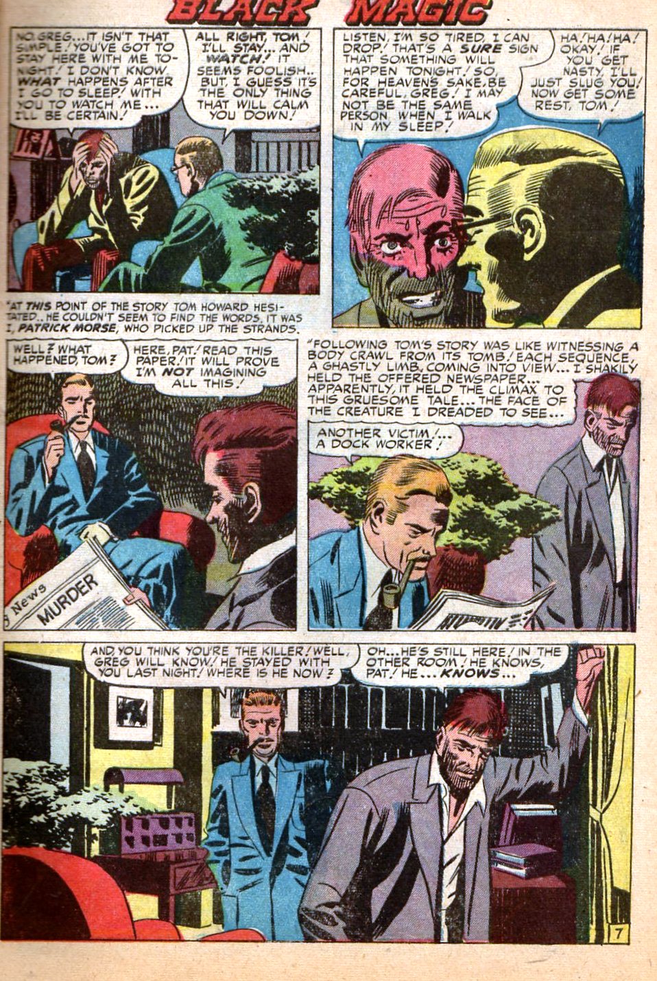 Read online Black Magic (1950) comic -  Issue #5 - 9