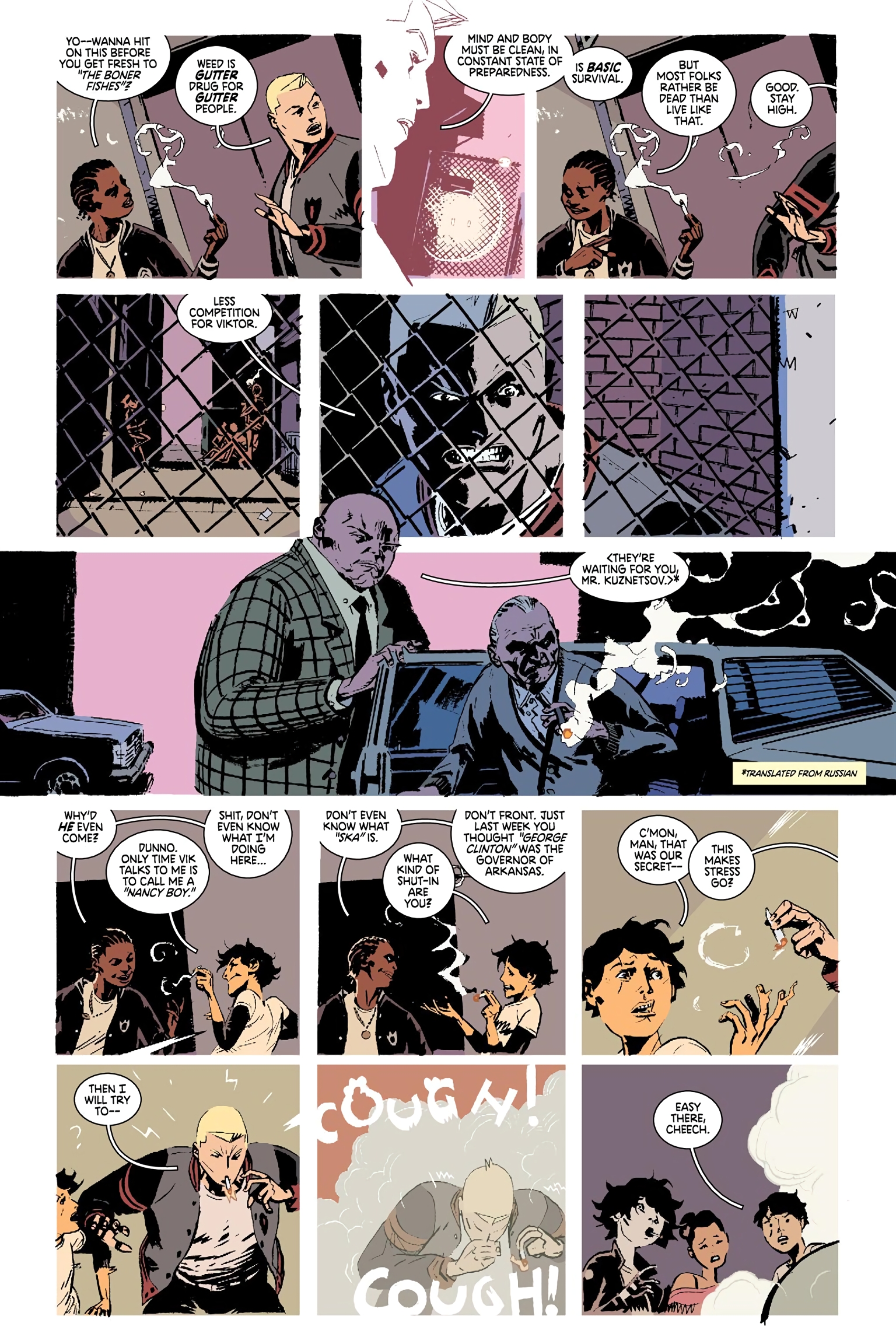 Read online Deadly Class comic -  Issue # _Deluxe Edition Teen Age Riot (Part 3) - 11