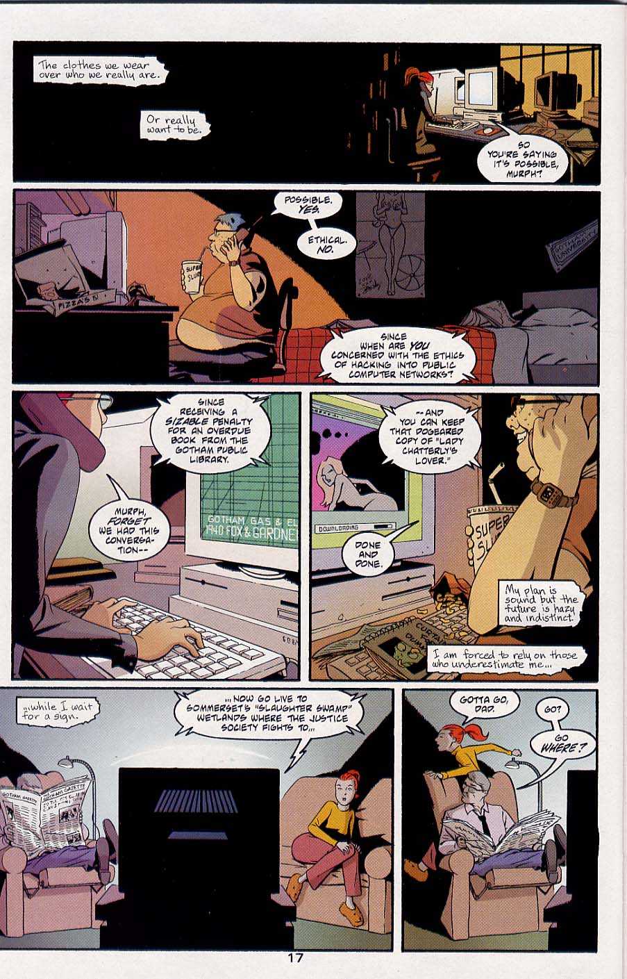 Read online Batgirl Year One comic -  Issue #1 - 18