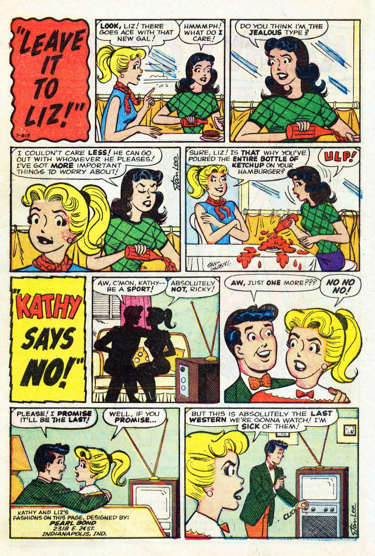 Read online Kathy (1959) comic -  Issue #6 - 8