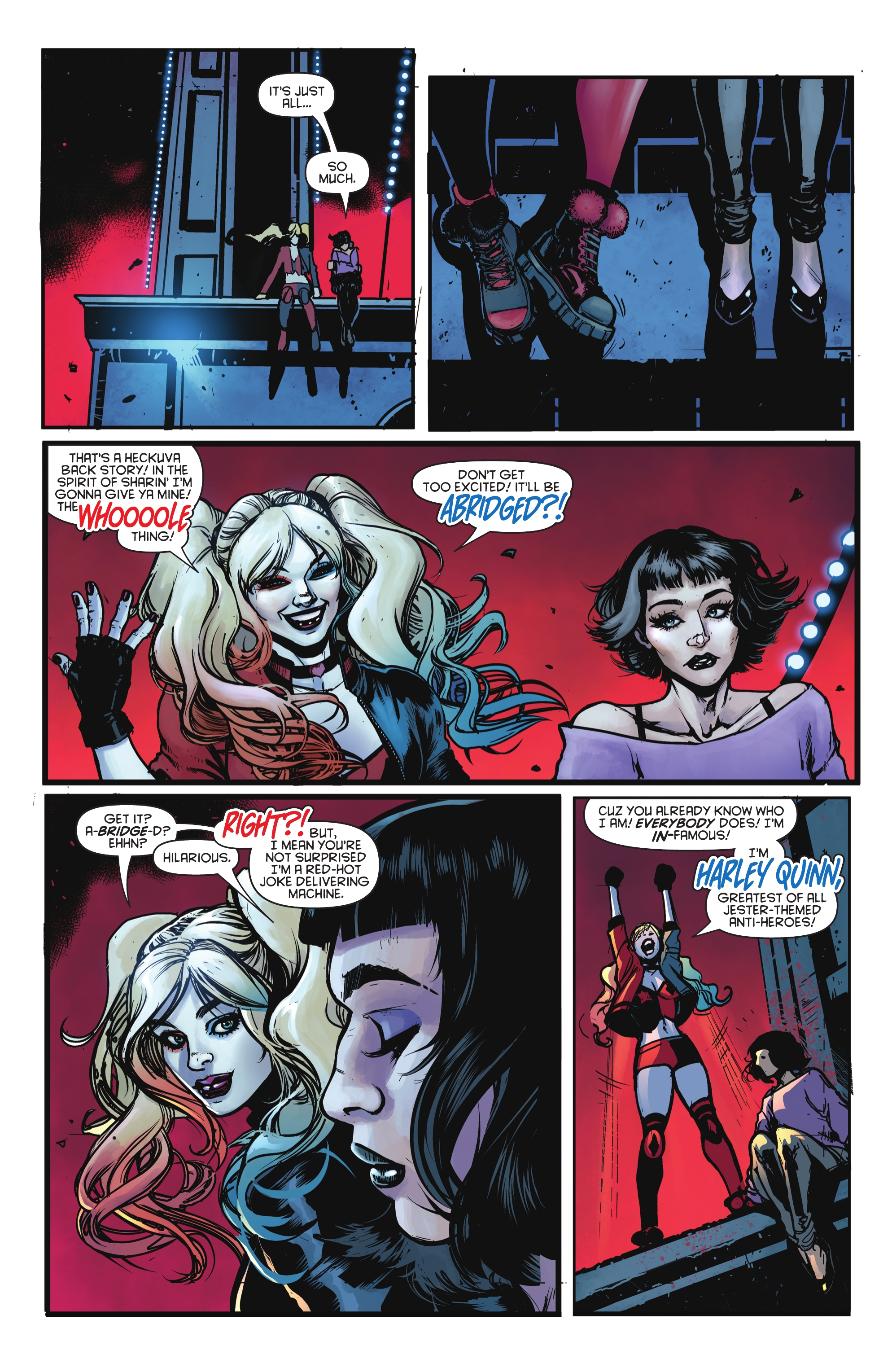 Read online Harley Quinn: The Arkham Asylum Files comic -  Issue #1 - 9