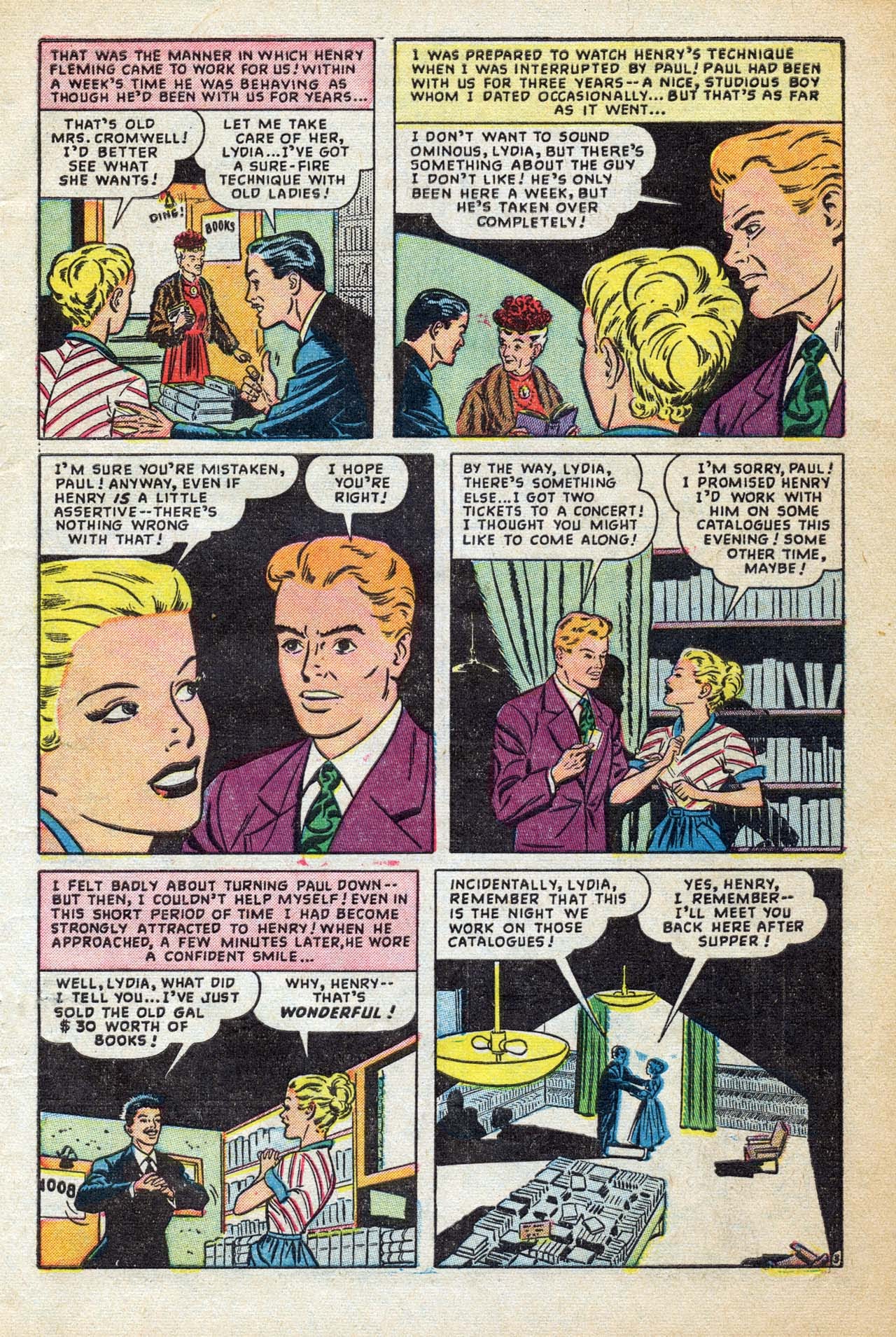 Read online Love Romances comic -  Issue #8 - 5