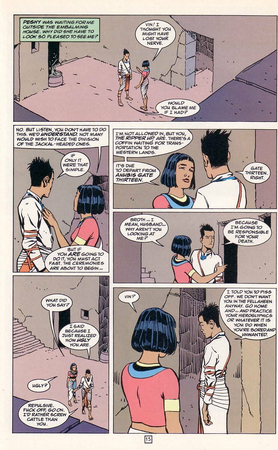 Read online Egypt comic -  Issue #2 - 17