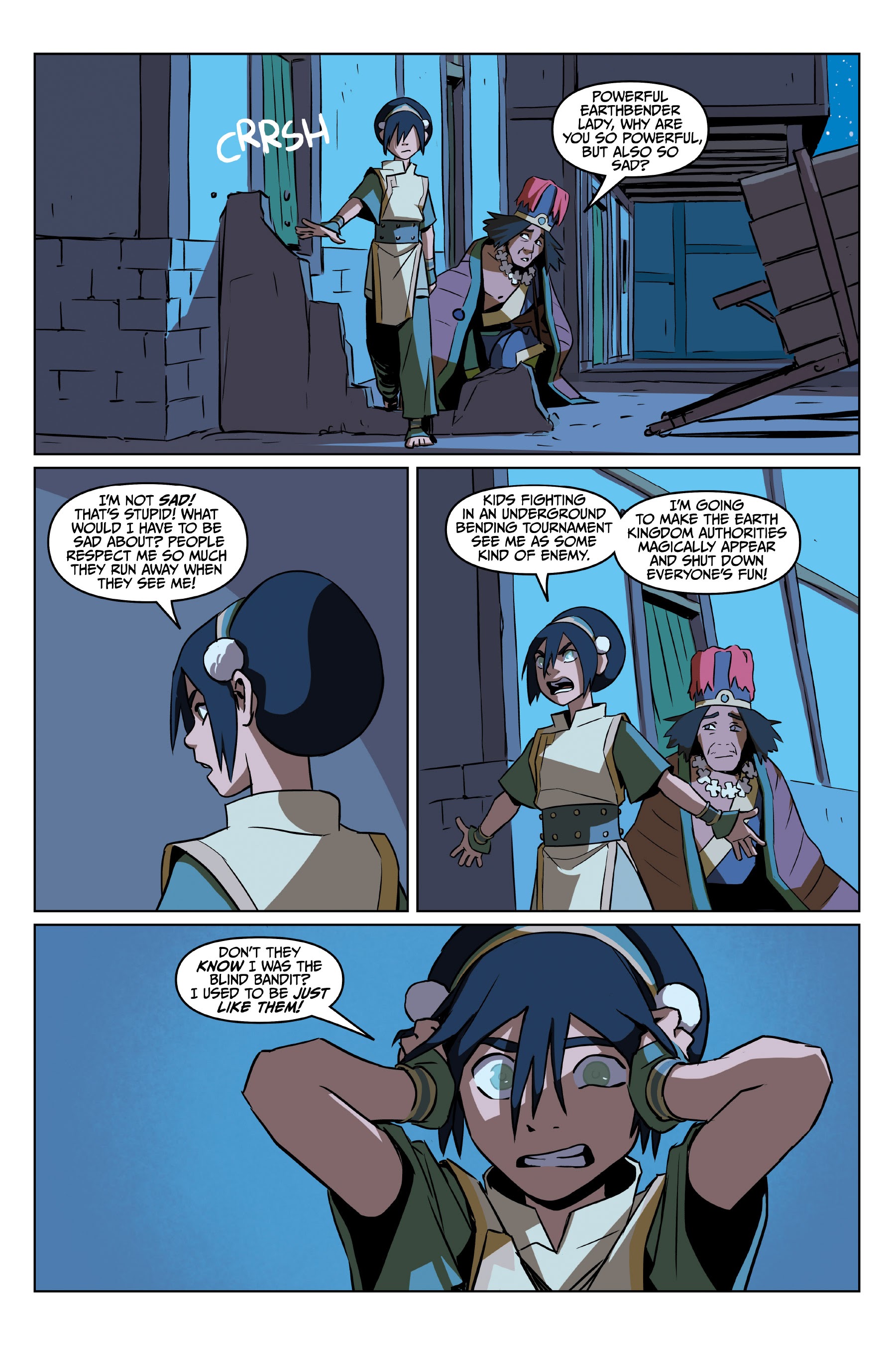 Read online Nickelodeon Avatar: The Last Airbender - Toph Beifong's Metalbending Academy comic -  Issue # TPB - 35