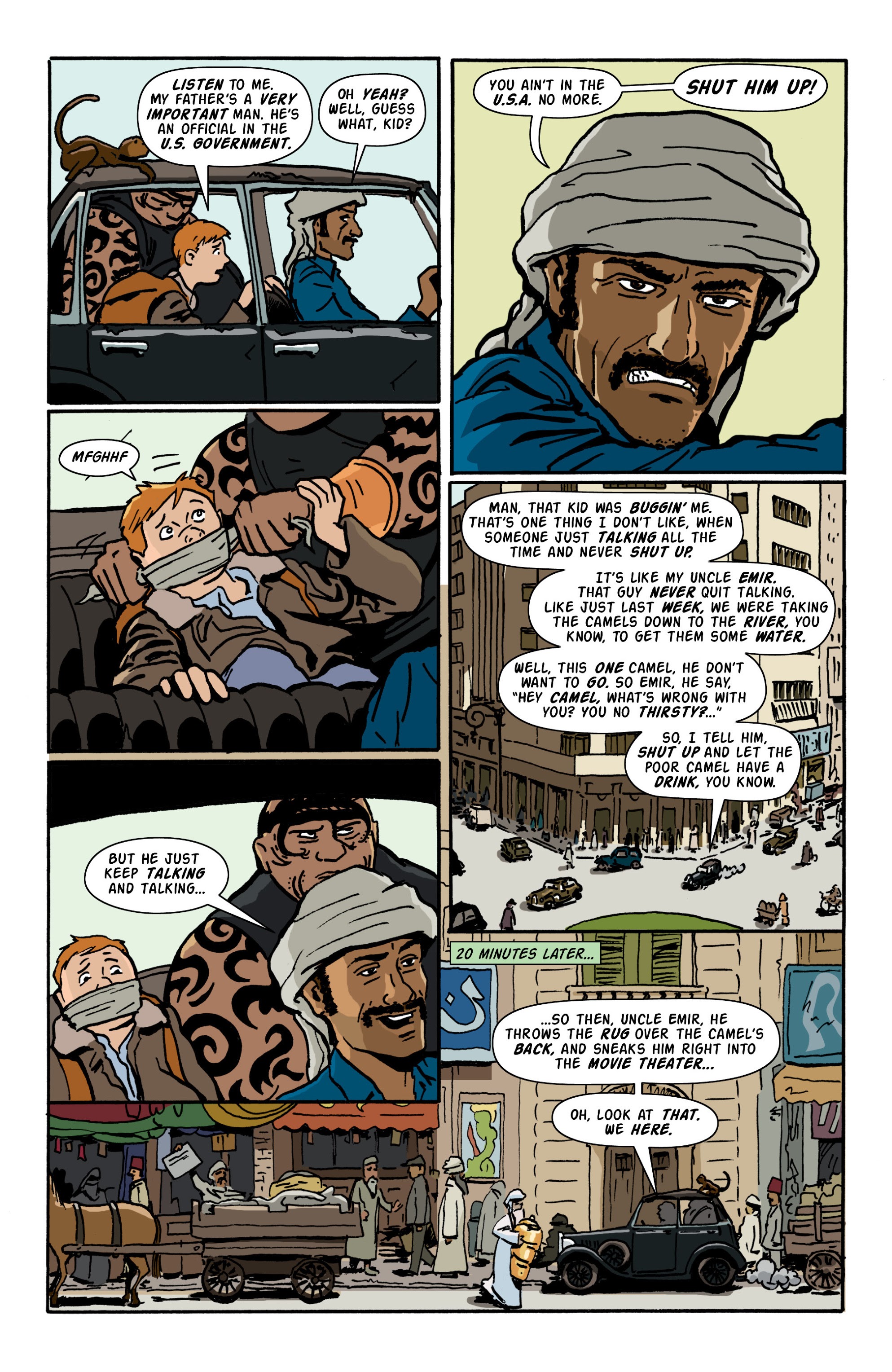 Read online Rocket Robinson and the Pharaoh's Fortune comic -  Issue # TPB (Part 1) - 59