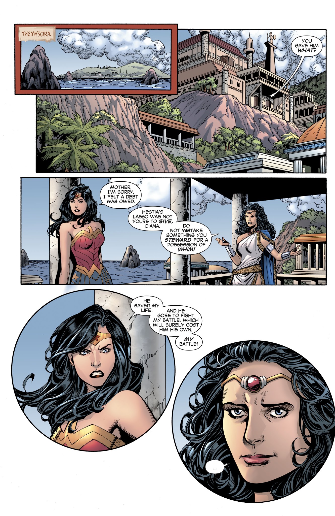 Read online Wonder Woman/Conan comic -  Issue #6 - 4