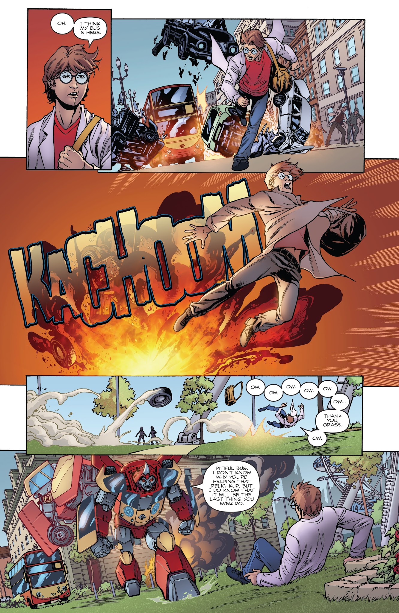 Read online Hasbro Heroes Sourcebook comic -  Issue #2 - 6