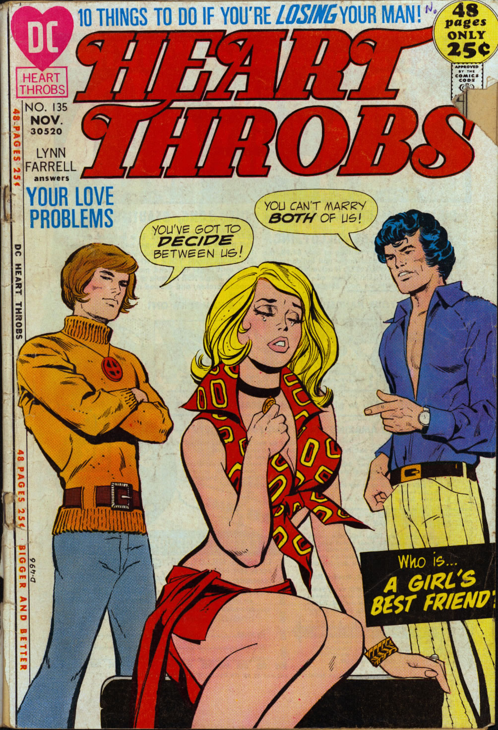 Read online Heart Throbs comic -  Issue #135 - 2