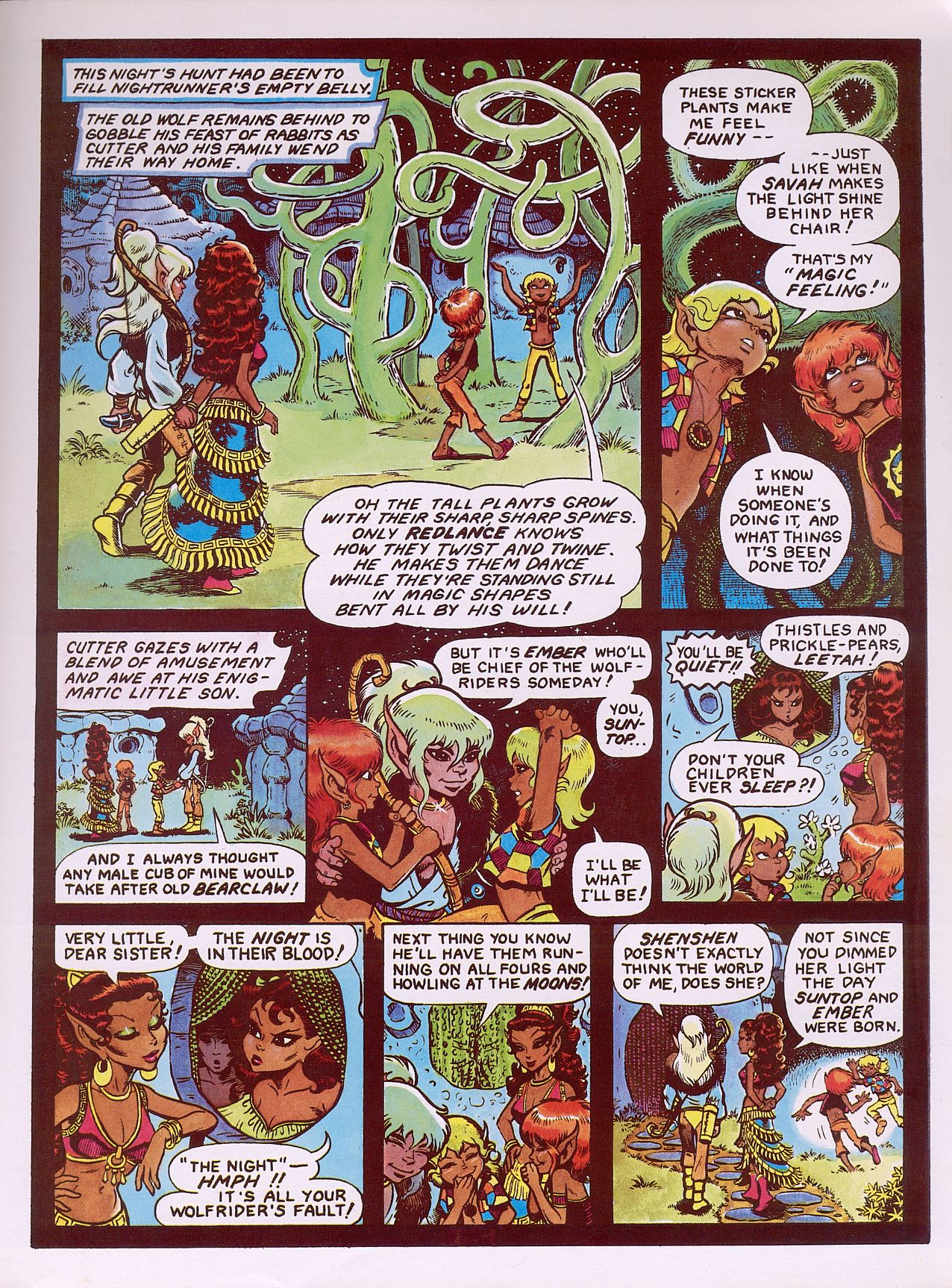 Read online ElfQuest (Starblaze Edition) comic -  Issue # TPB 2 - 17