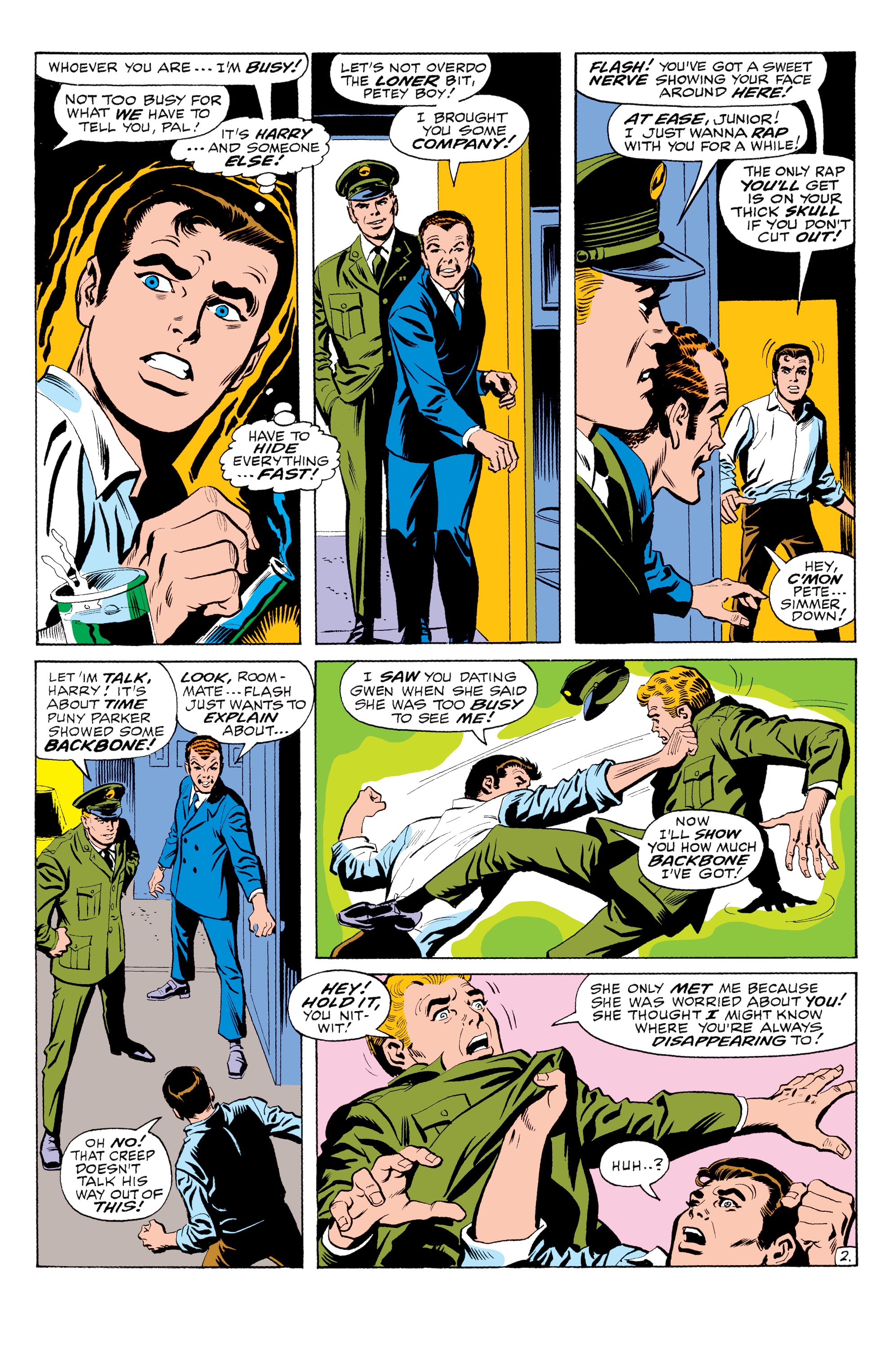 Read online Amazing Spider-Man Epic Collection comic -  Issue # The Secret of the Petrified Tablet (Part 4) - 8