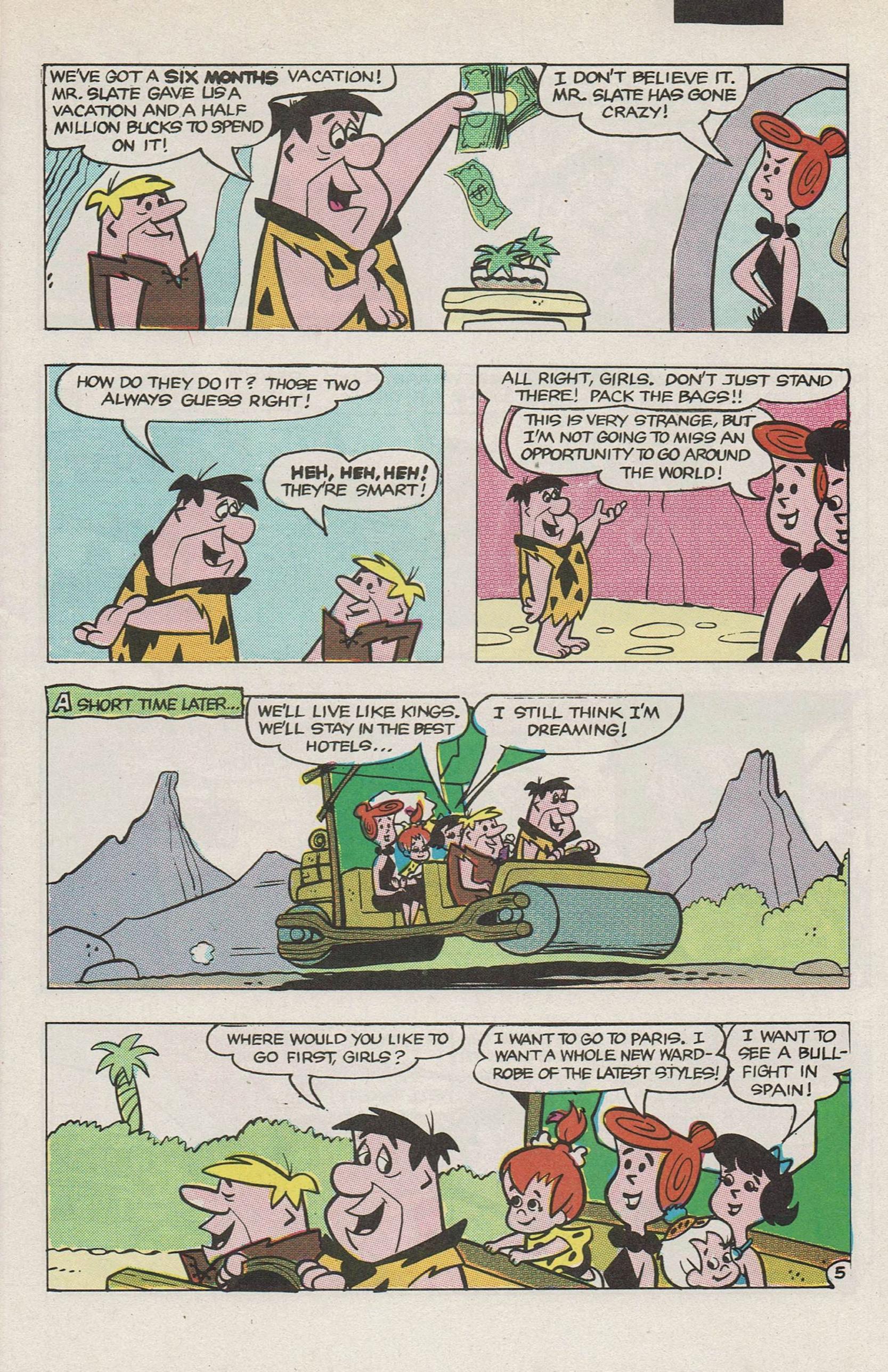 Read online The Flintstones (1992) comic -  Issue #5 - 7