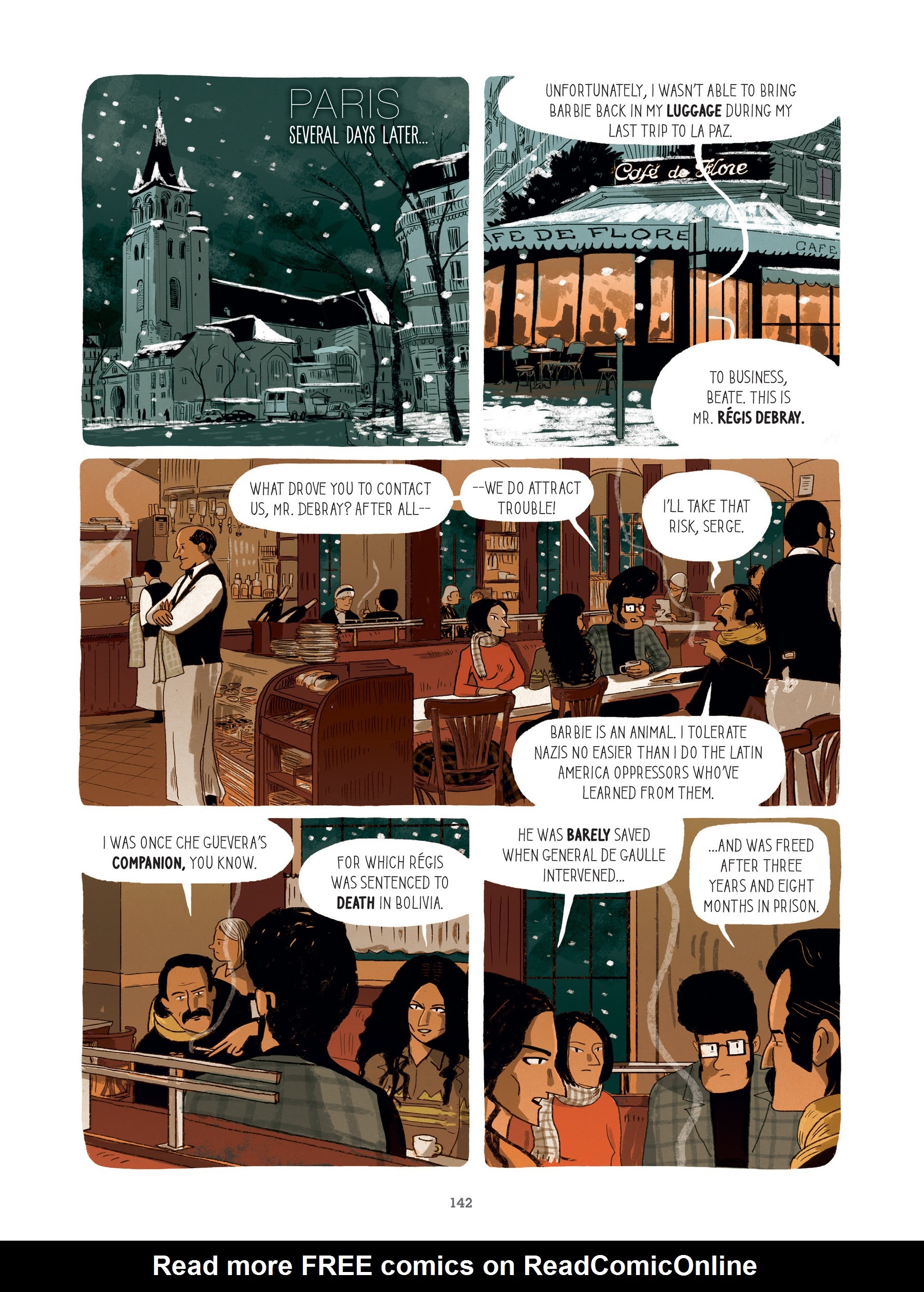Read online For Justice: The Serge & Beate Klarsfeld Story comic -  Issue # TPB (Part 2) - 42