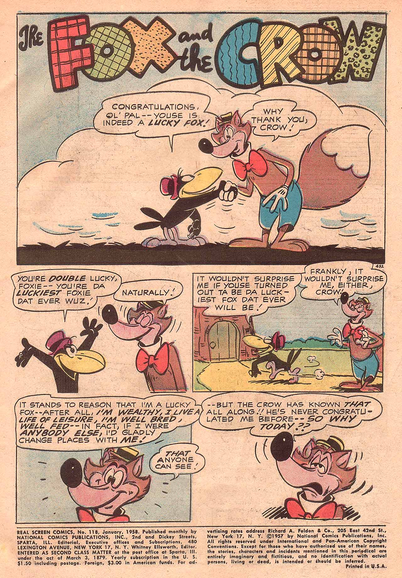 Read online Real Screen Comics comic -  Issue #118 - 3