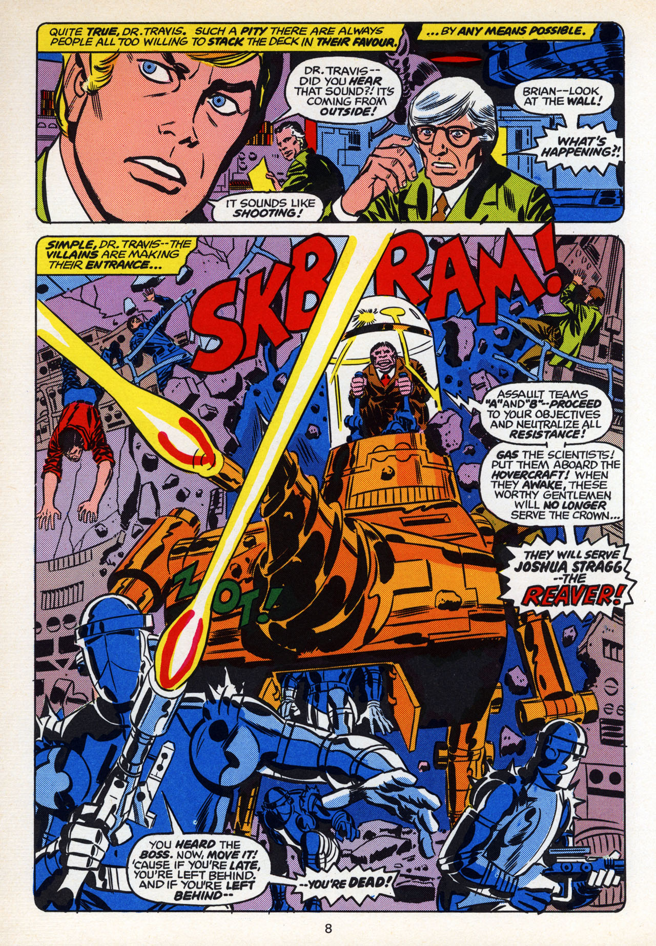 Read online Captain Britain (1976) comic -  Issue # _Annual - 7