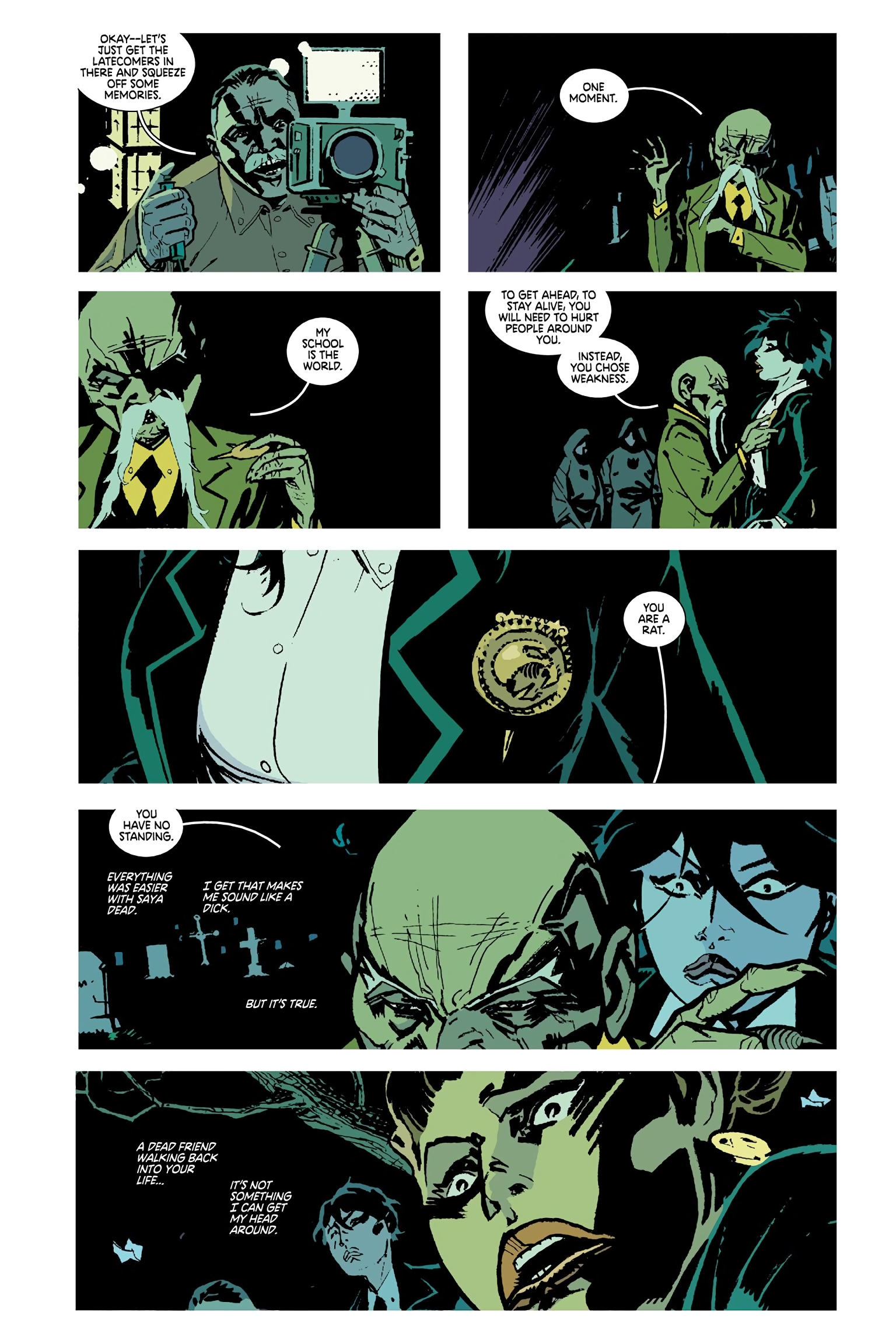 Read online Deadly Class comic -  Issue # _Deluxe Edition Teen Age Riot (Part 3) - 50