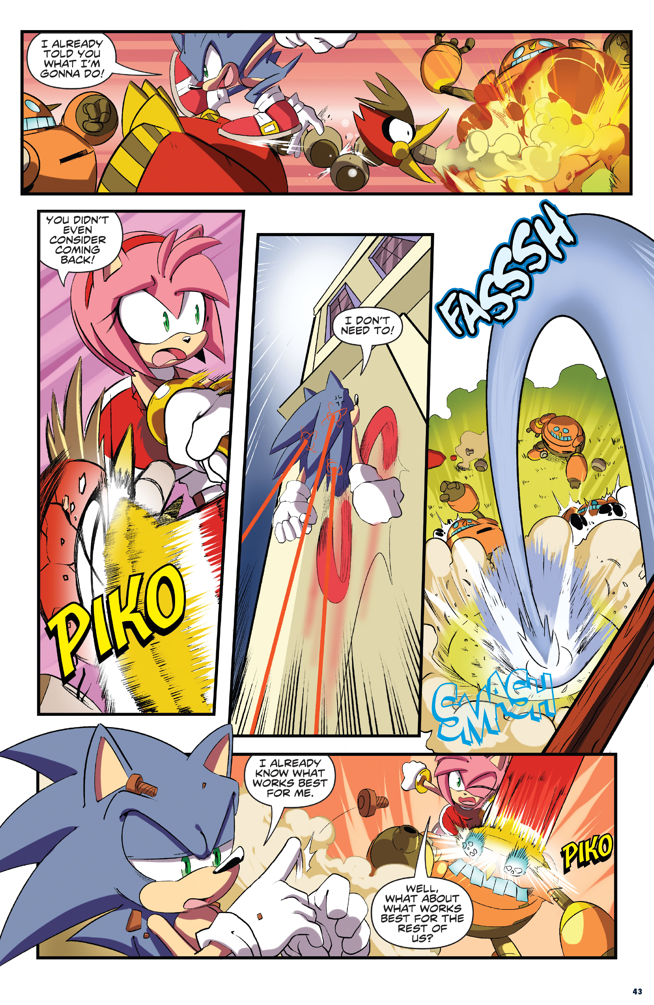 Read online Sonic the Hedgehog (2018) comic -  Issue # _The IDW Collection 1 (Part 1) - 42