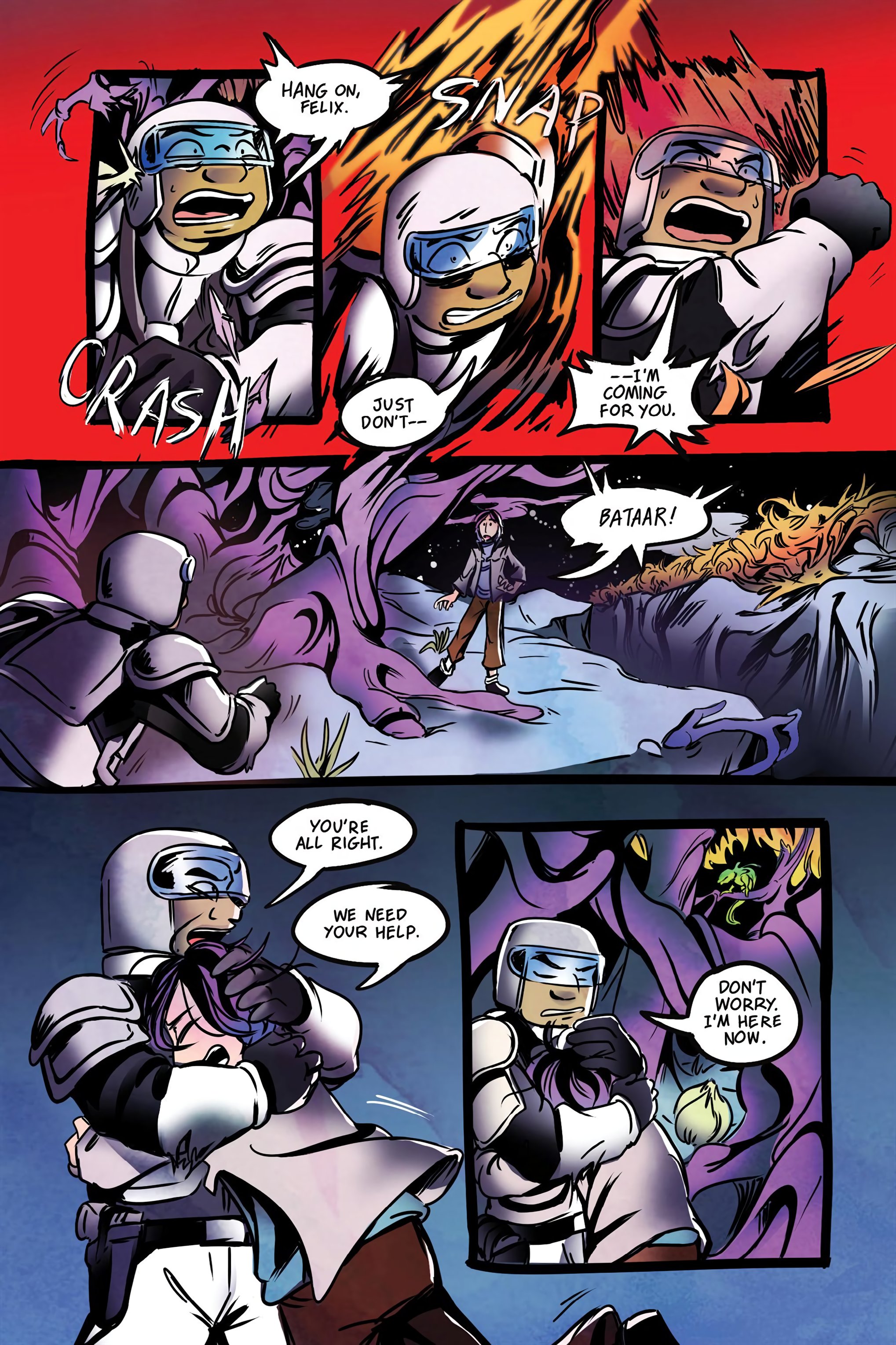 Read online Cosmic Cadets: Contact! comic -  Issue # TPB (Part 1) - 95