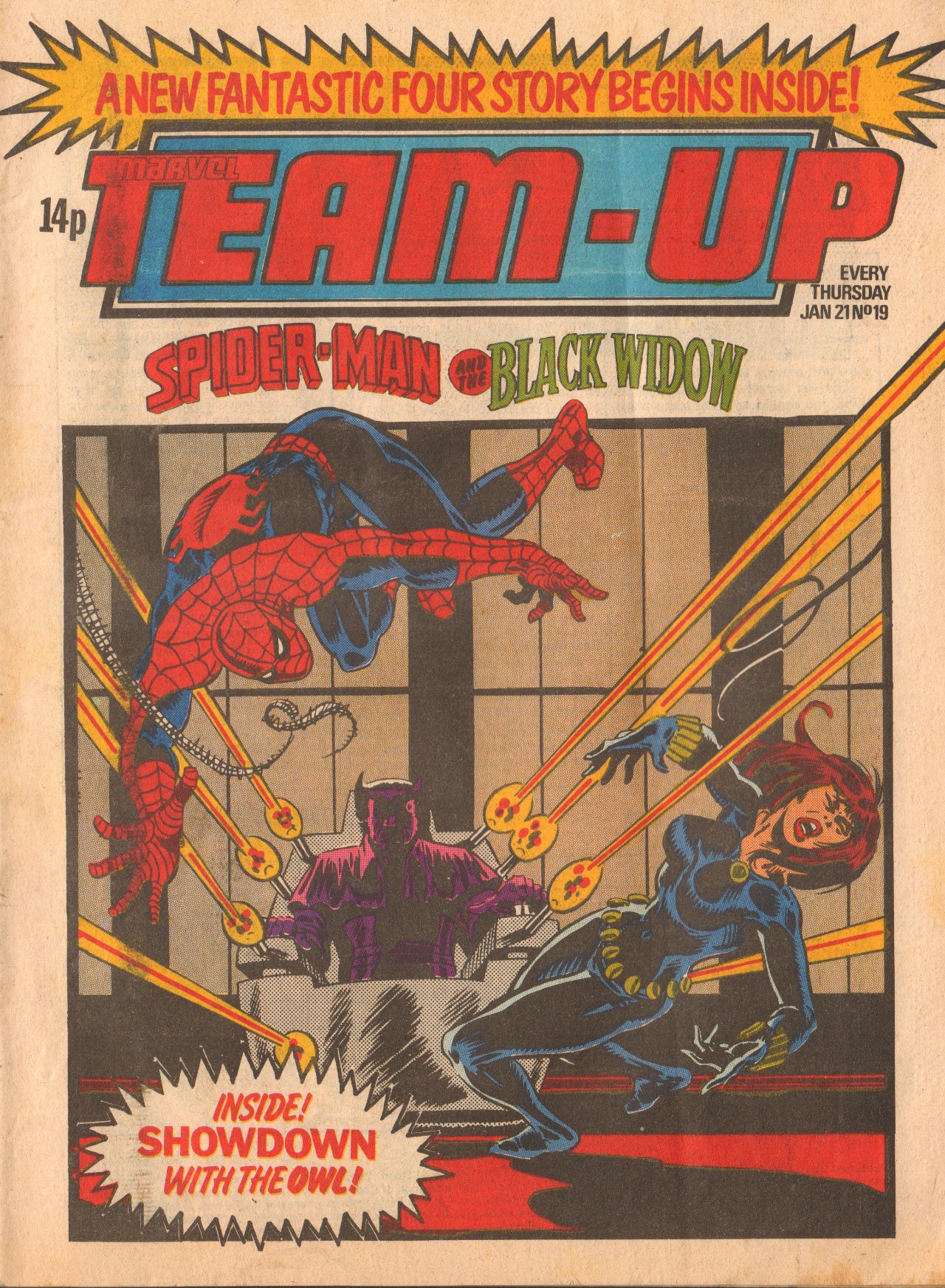 Read online Marvel Team-Up (1980) comic -  Issue #19 - 1