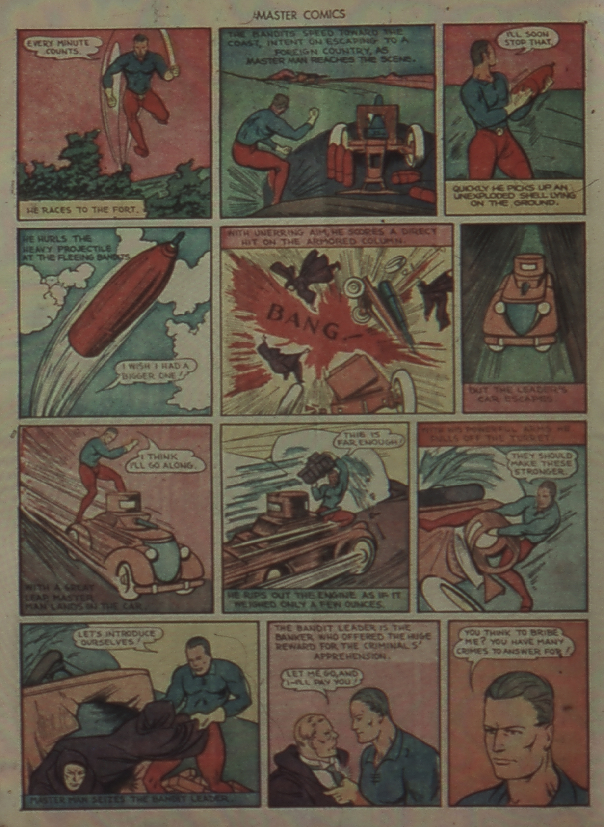 Read online Master Comics comic -  Issue #4 - 8