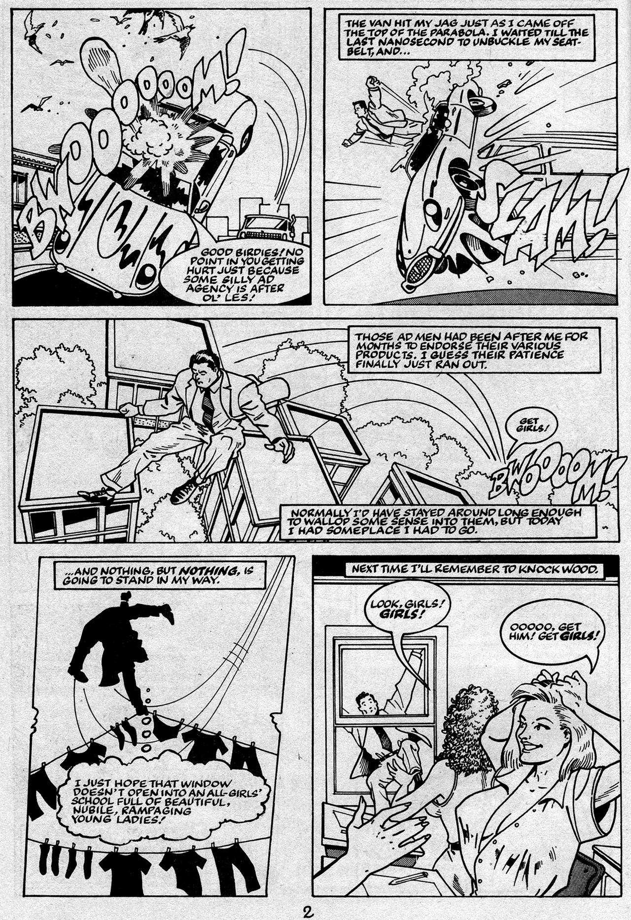 Read online The Trouble With Girls (1989) comic -  Issue #21 - 4