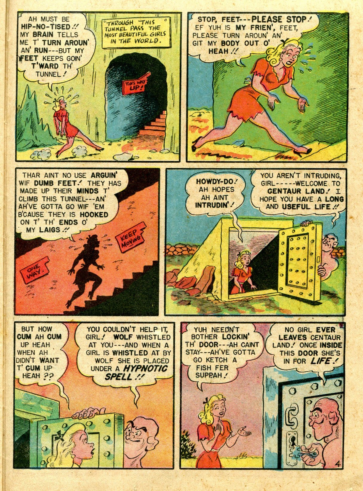Read online Babe (1948) comic -  Issue #8 - 37
