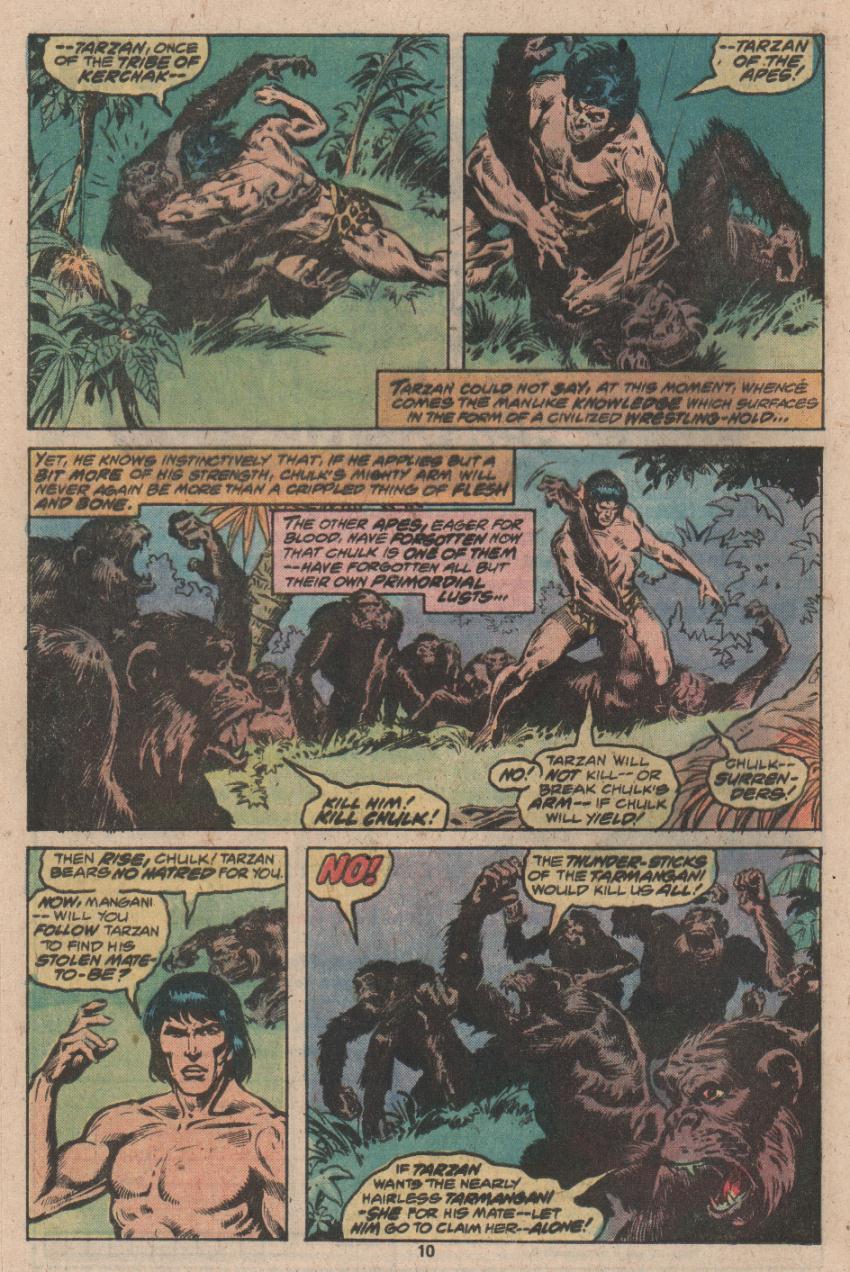 Read online Tarzan (1977) comic -  Issue #8 - 7