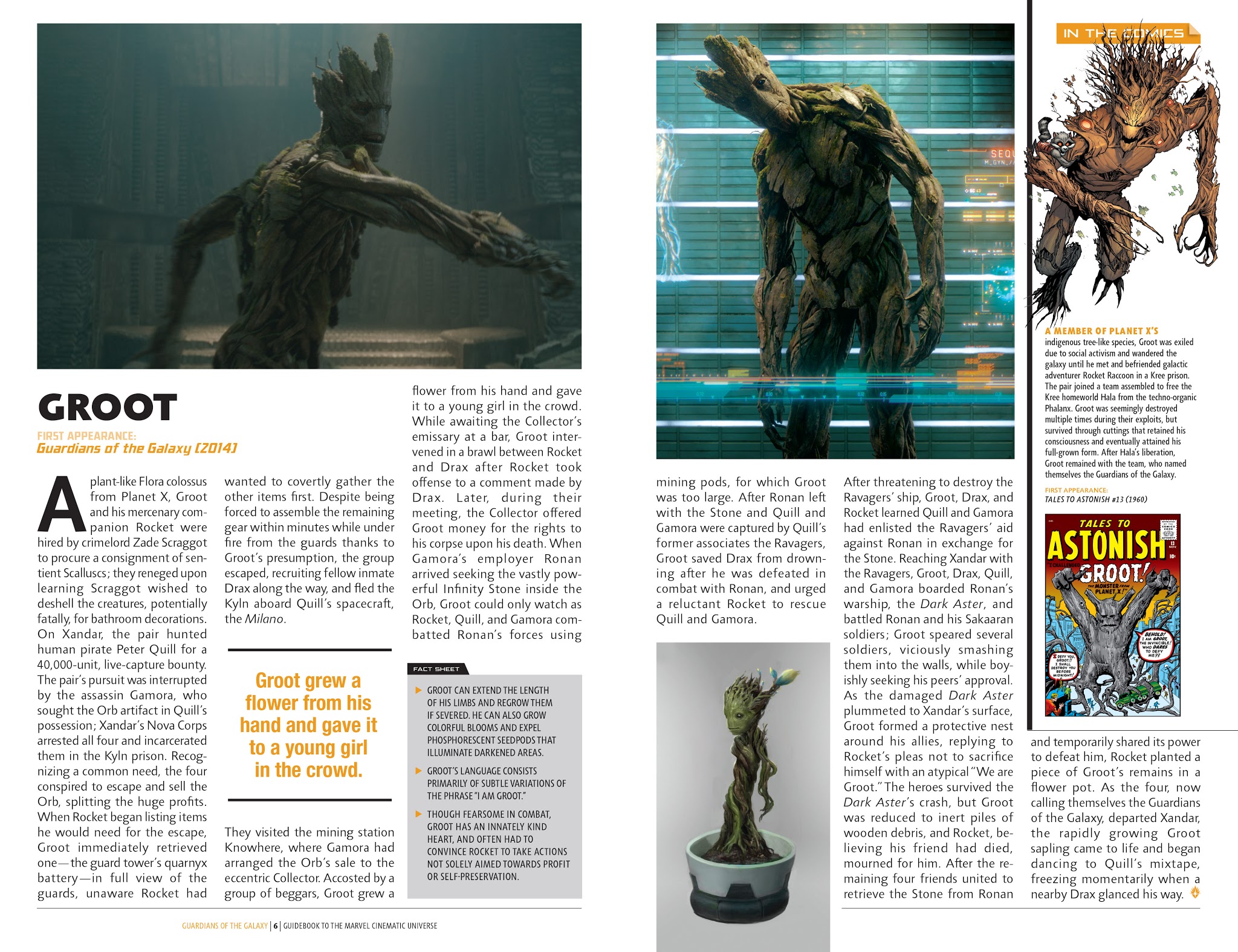 Read online Guidebook to the Marvel Cinematic Universe - Marvel's Guardians of the Galaxy comic -  Issue # Full - 6