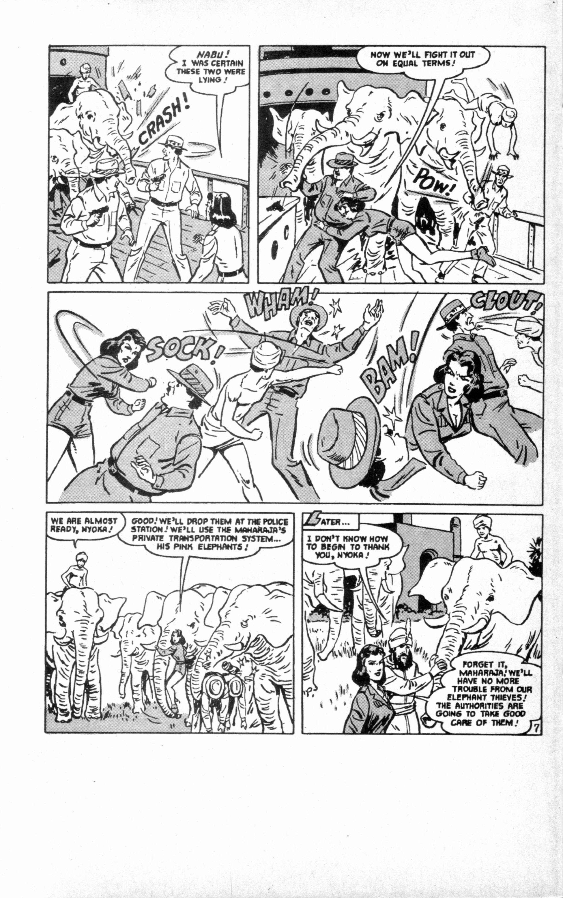 Read online Jungle Girls (1988) comic -  Issue #11 - 35