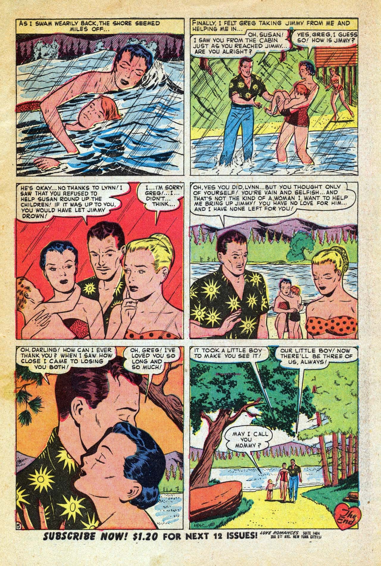 Read online Love Romances comic -  Issue #18 - 7