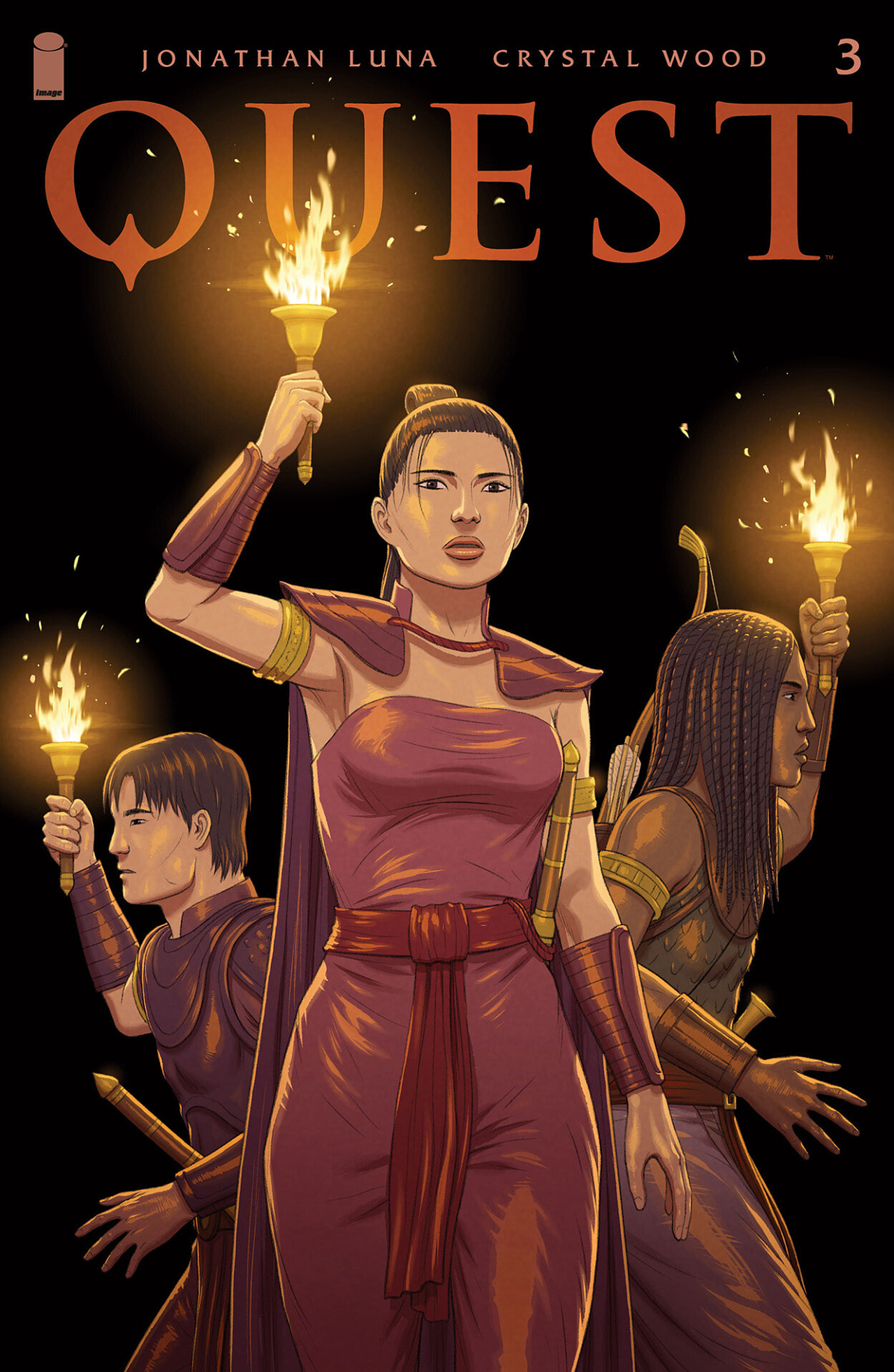 Read online Quest comic -  Issue #3 - 1