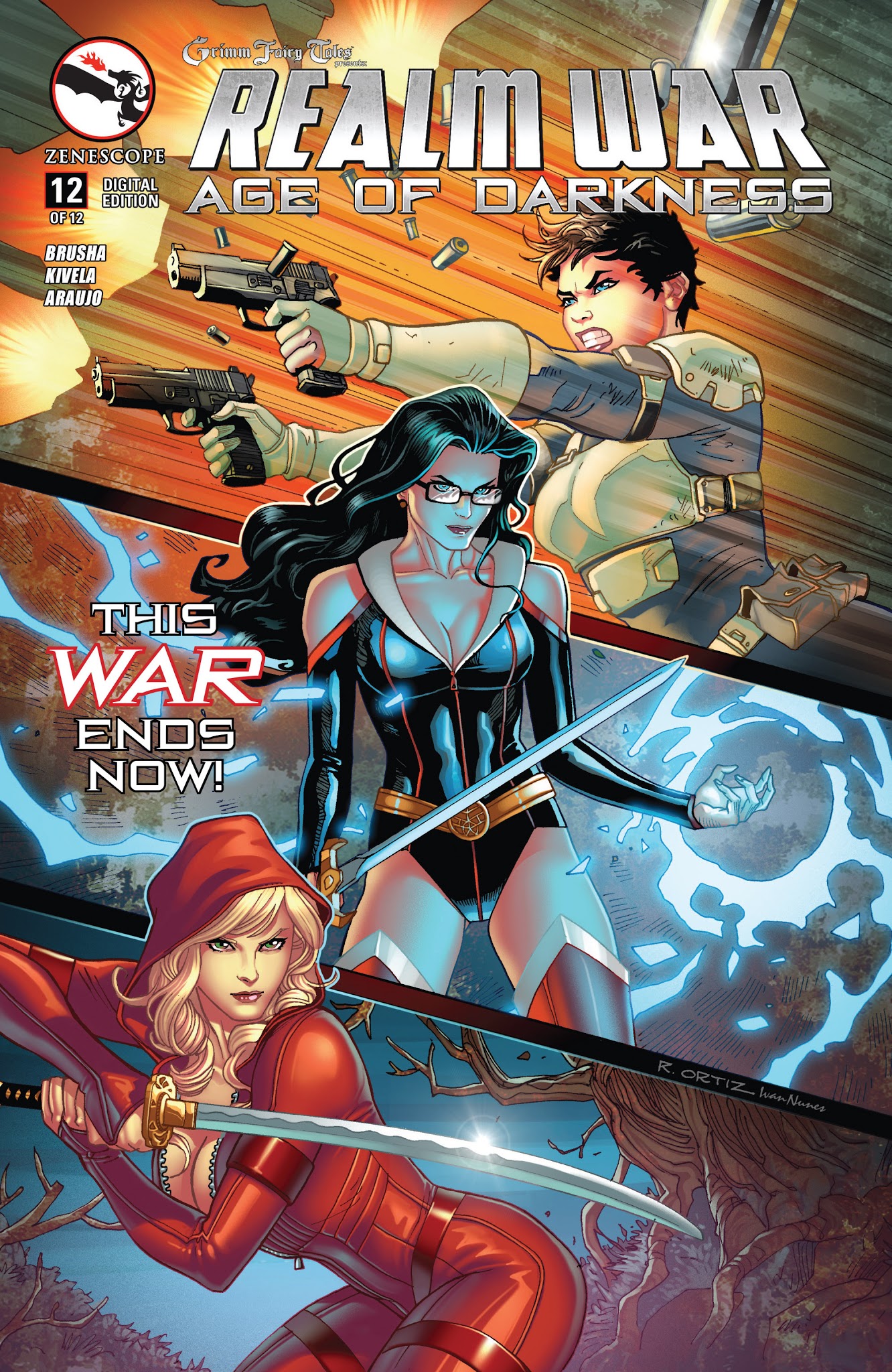 Read online Grimm Fairy Tales presents Realm War Age of Darkness comic -  Issue #12 - 1