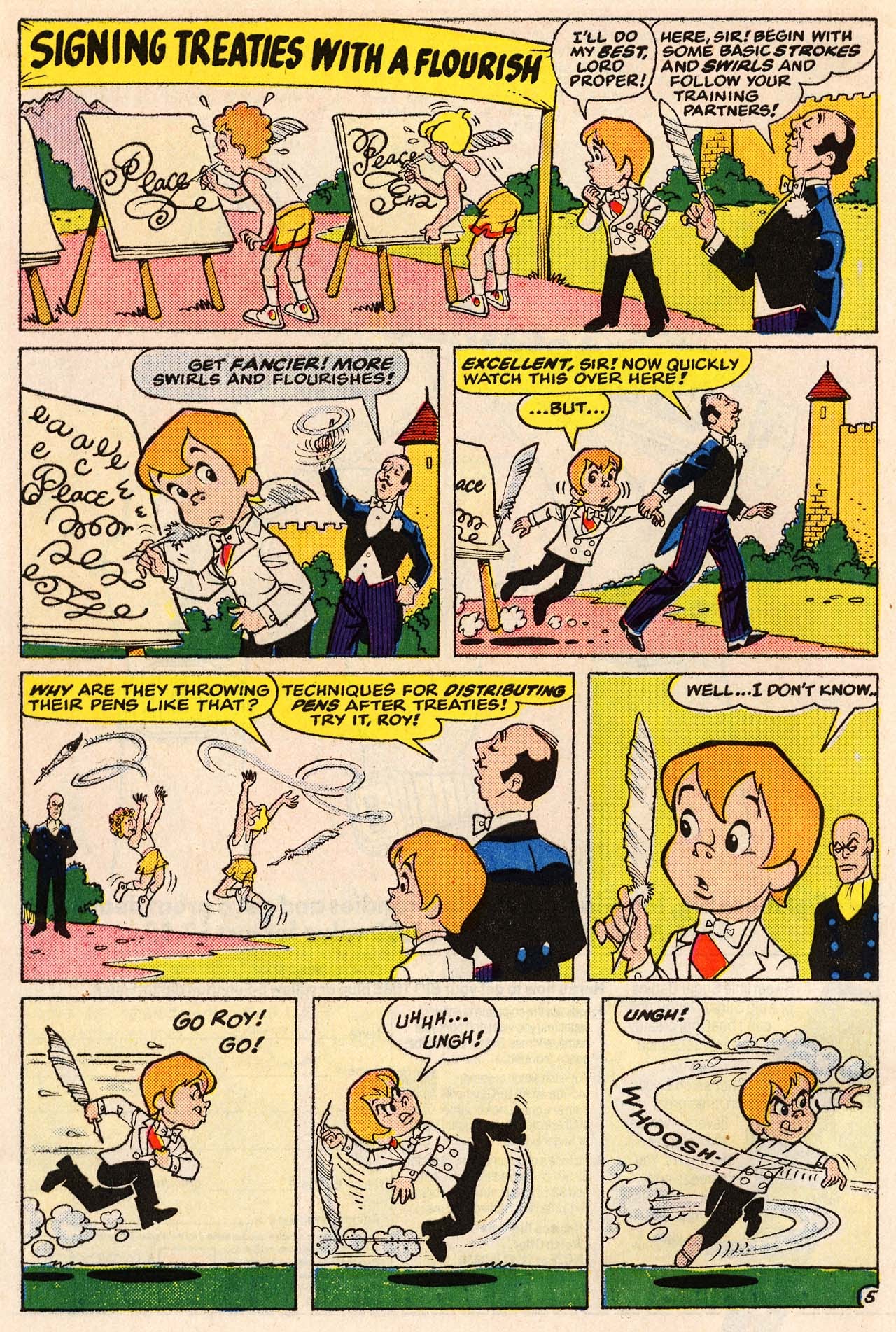 Read online Royal Roy comic -  Issue #5 - 8