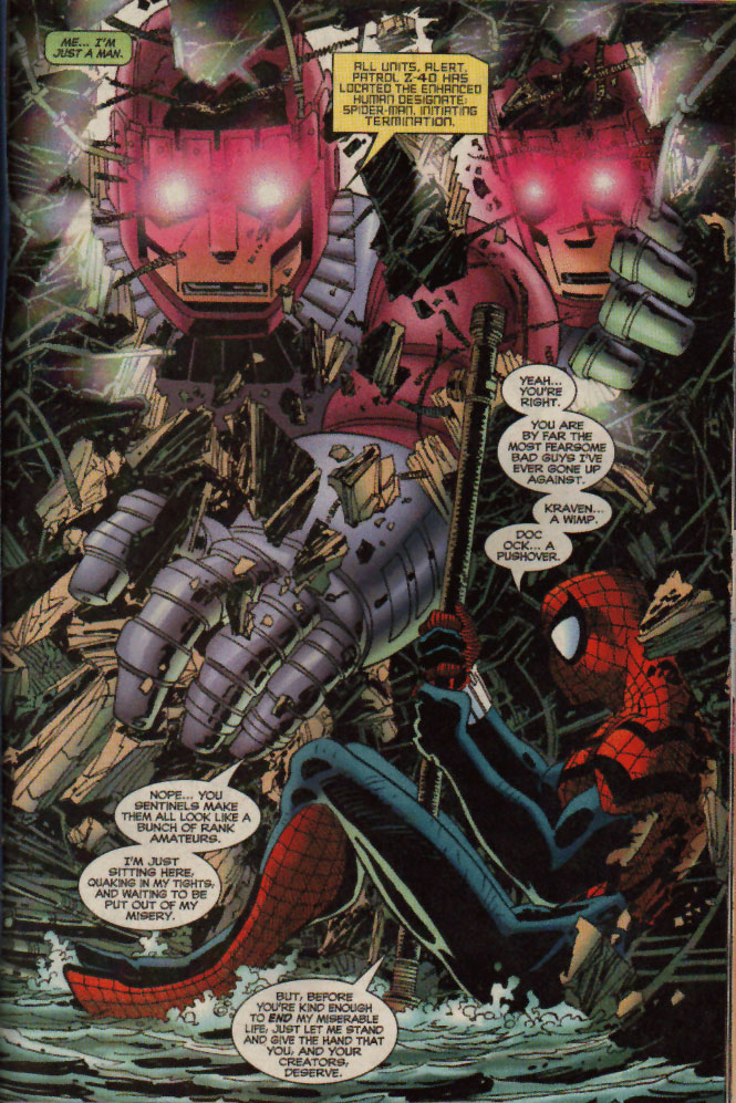 Read online Spider-Man (1990) comic -  Issue #72 - ...The Word's Gone Mad - 18