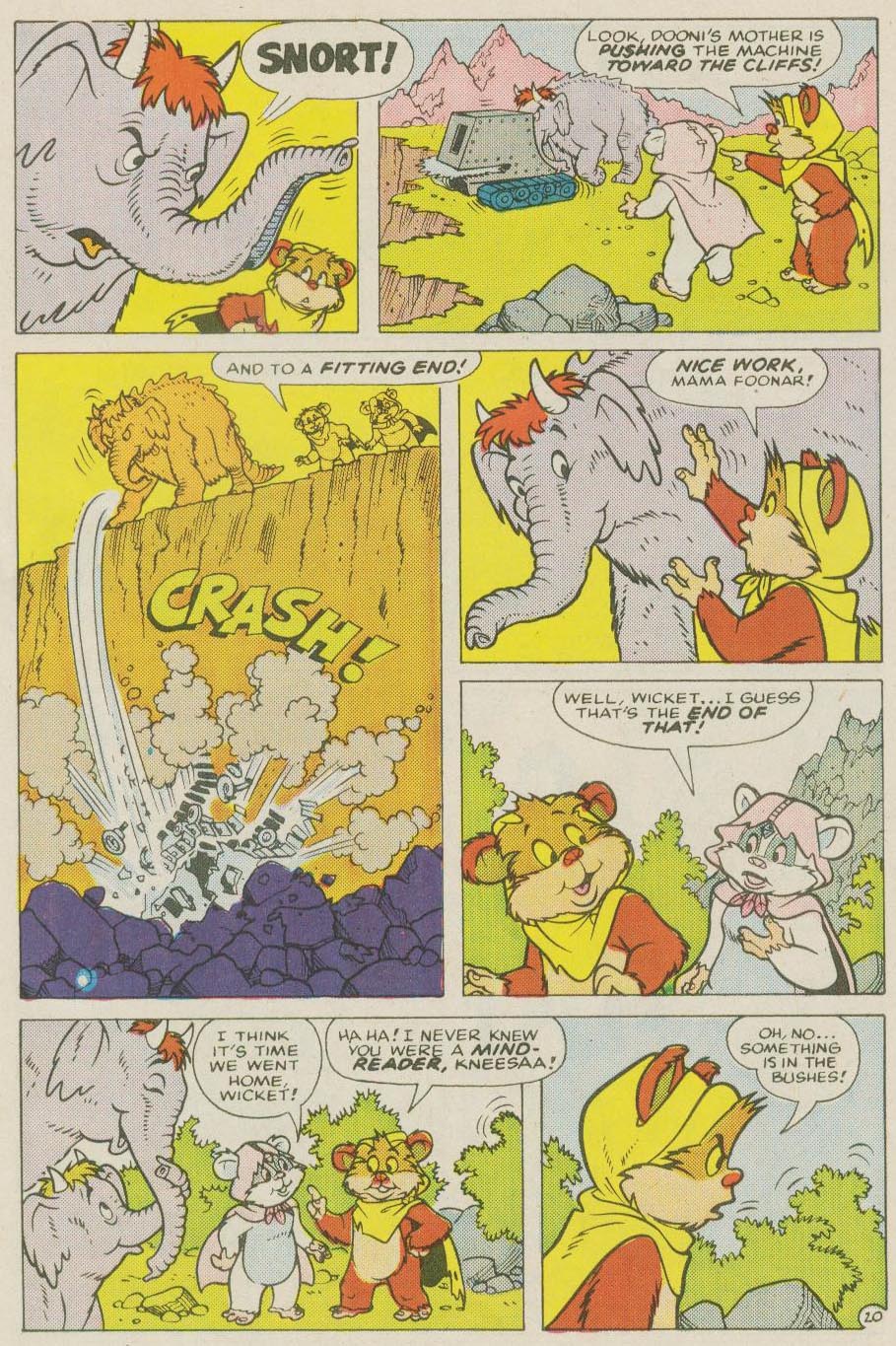 Read online Ewoks (1987) comic -  Issue #5 - 22