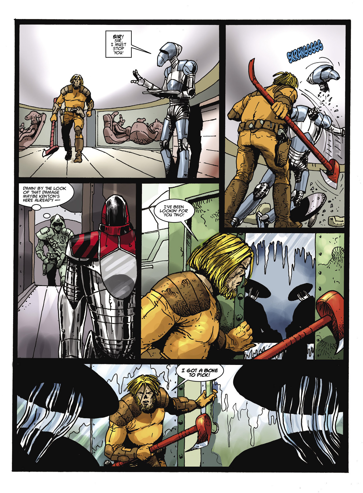 Read online Strontium Dog: The Son comic -  Issue # TPB - 40