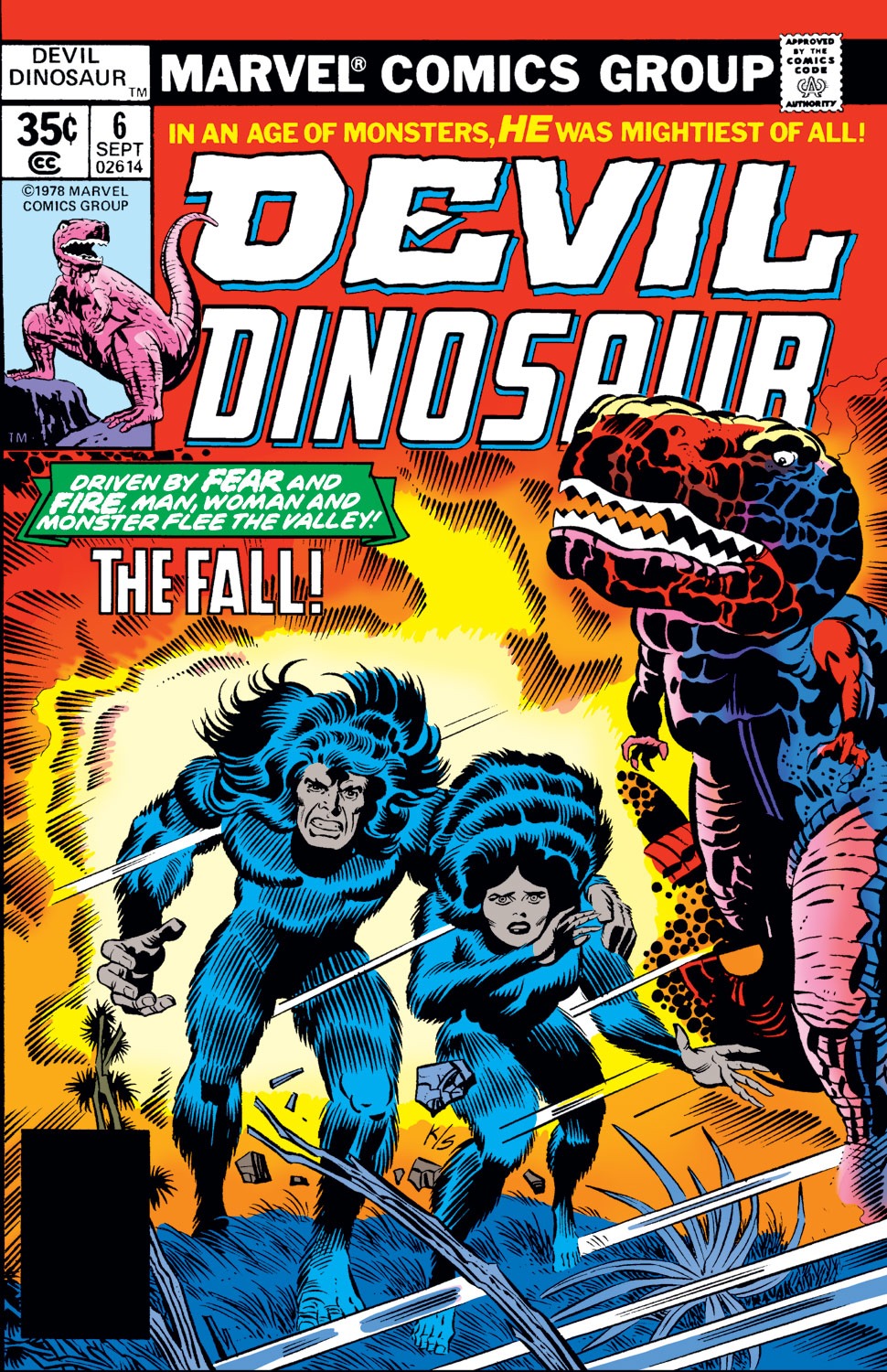 Read online Devil Dinosaur comic -  Issue #6 - 1